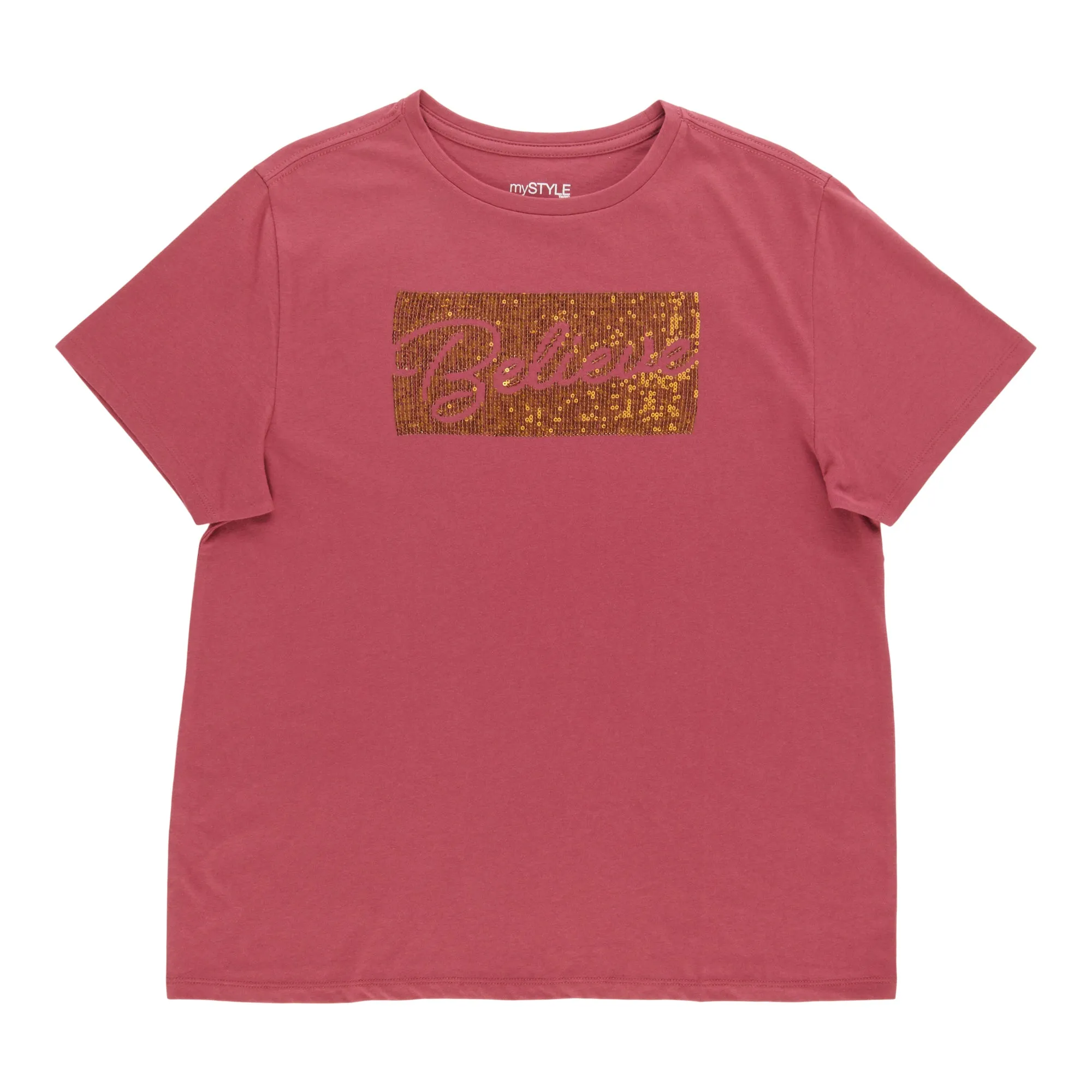 mySTYLE Women's Sequins Tee sold by Giant Tiger product image thumbnail 2