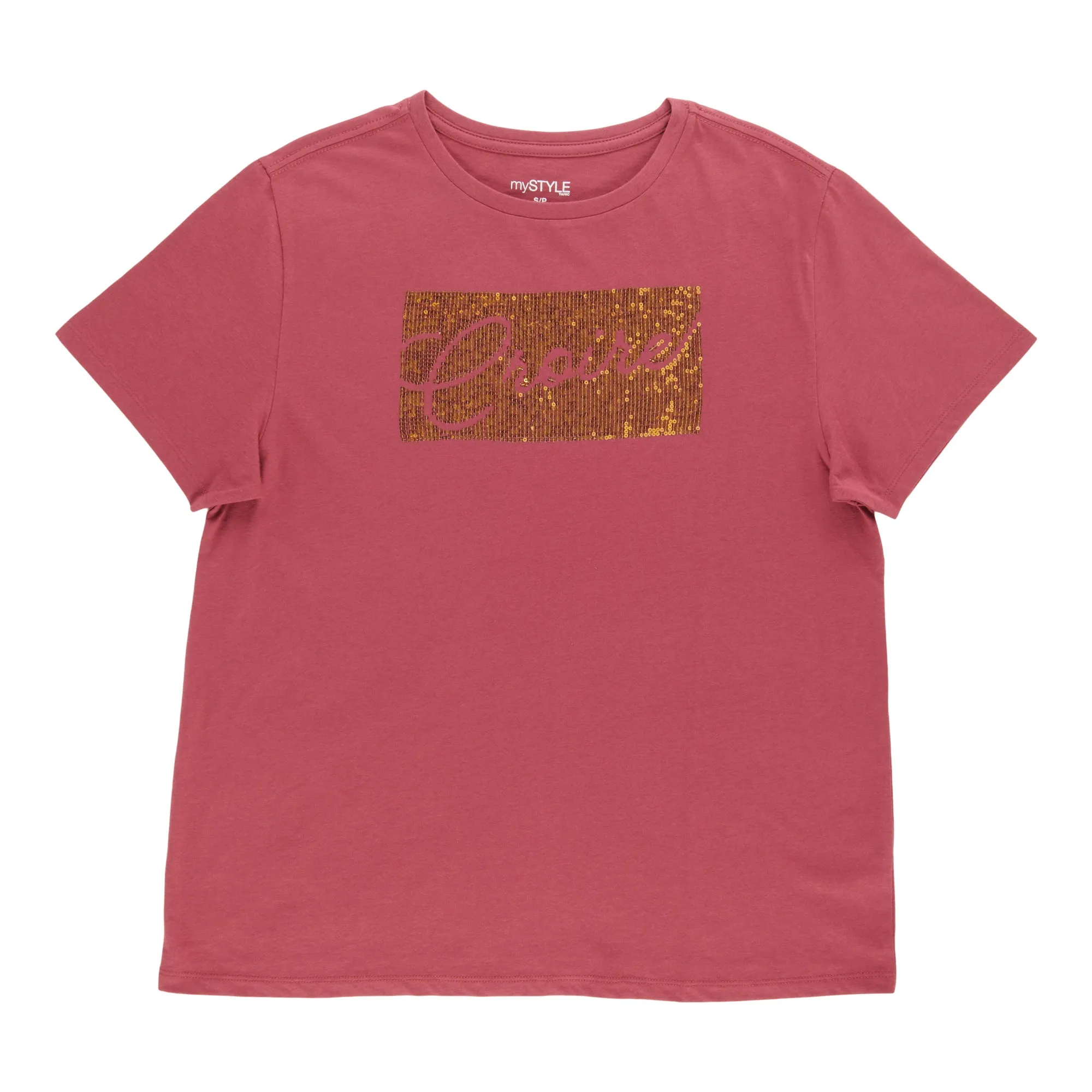 mySTYLE Women's Sequins Tee sold by Giant Tiger product image thumbnail 2