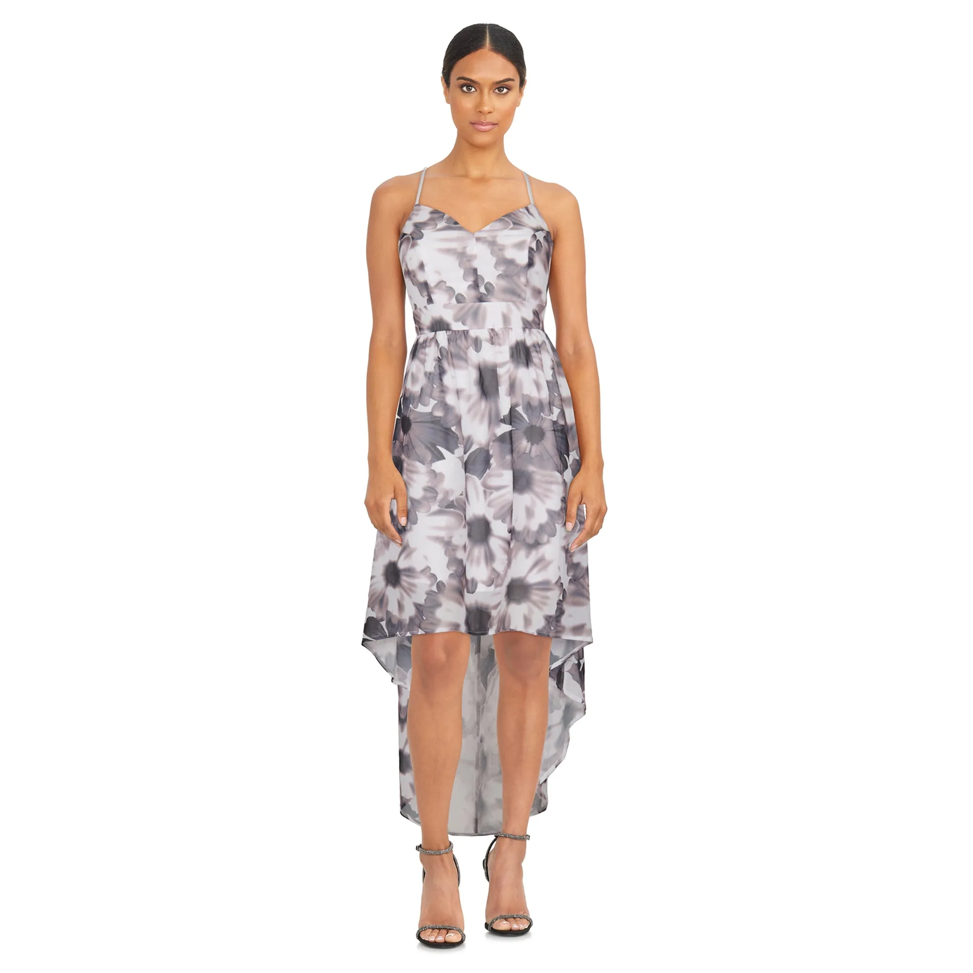 lily morgan Women's Lace Back High-Low Dress sold by Giant Tiger product image thumbnail 2