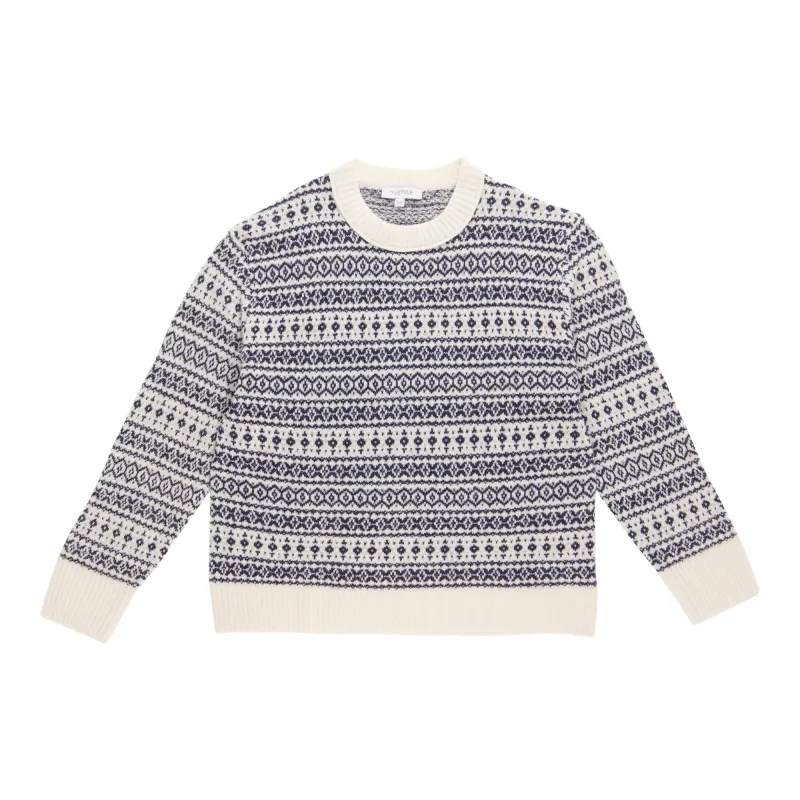 mySTYLE Women's Jacquard Sweater sold by Giant Tiger