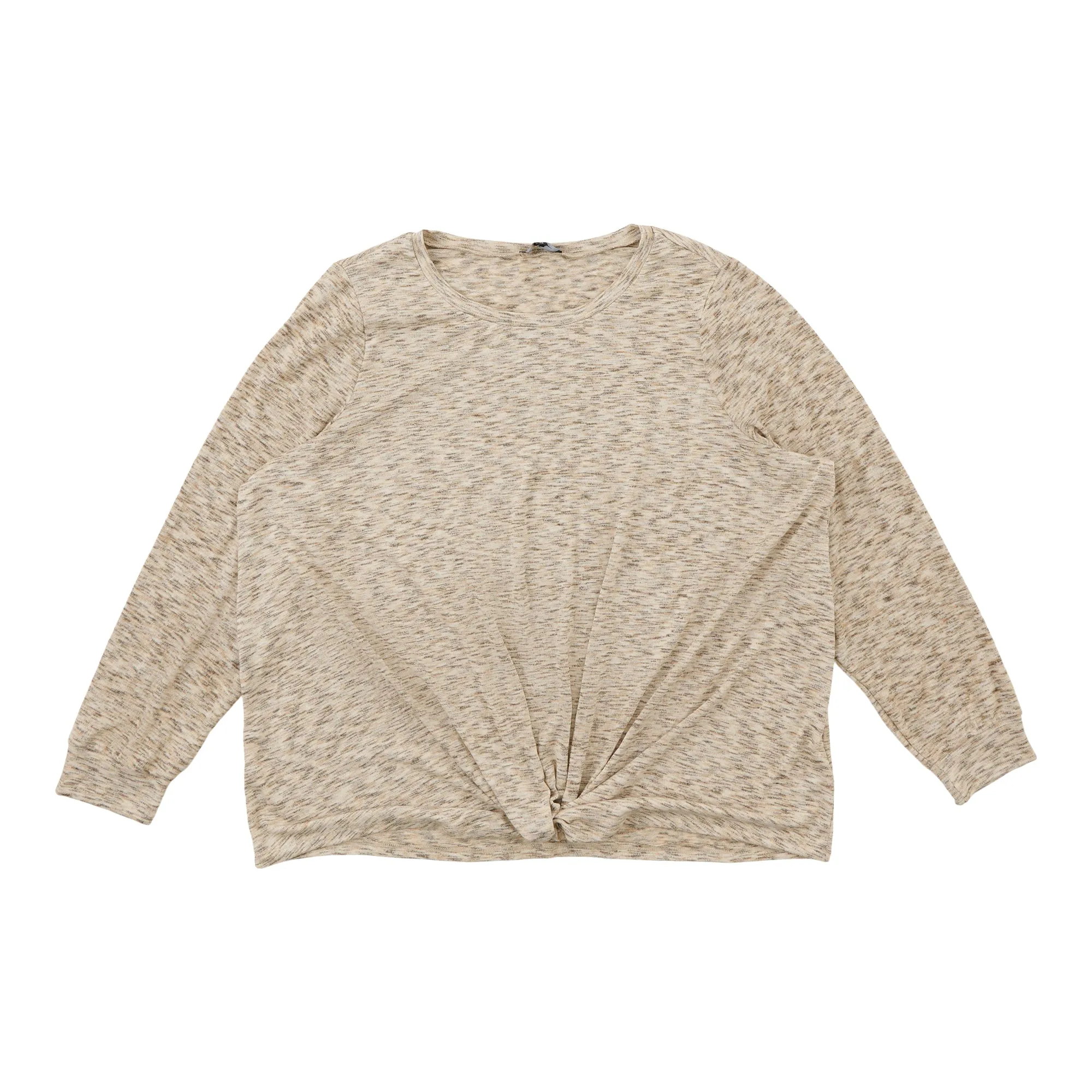 lily morgan Women's Plus Top with Knot Detail sold by Giant Tiger product image thumbnail 3