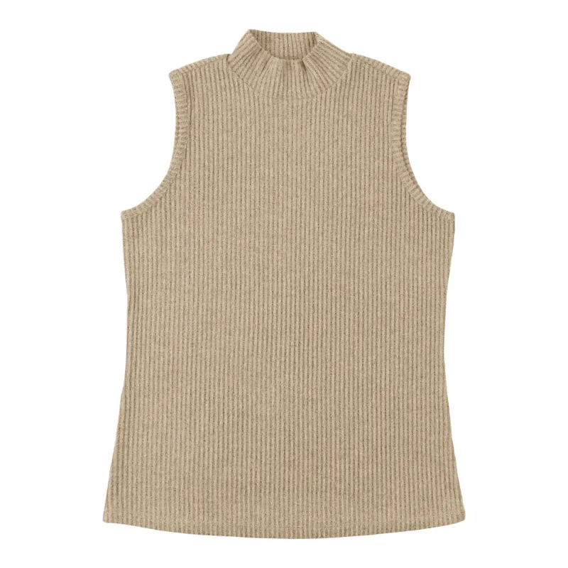 lily morgan Women's Ribbed Mock-Neck Tank Top sold by Giant Tiger
