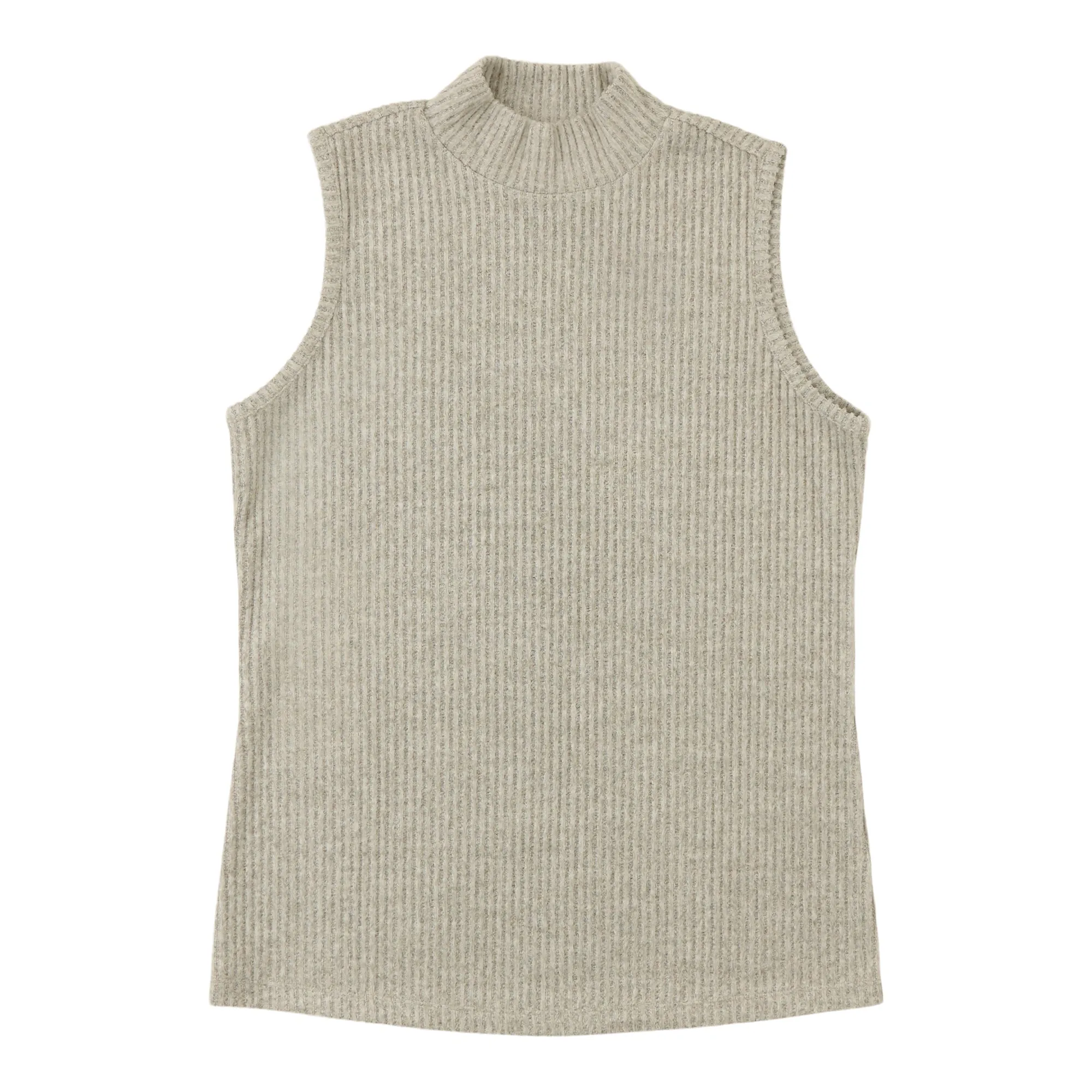 lily morgan Women's Ribbed Mock-Neck Tank Top sold by Giant Tiger product image thumbnail 2