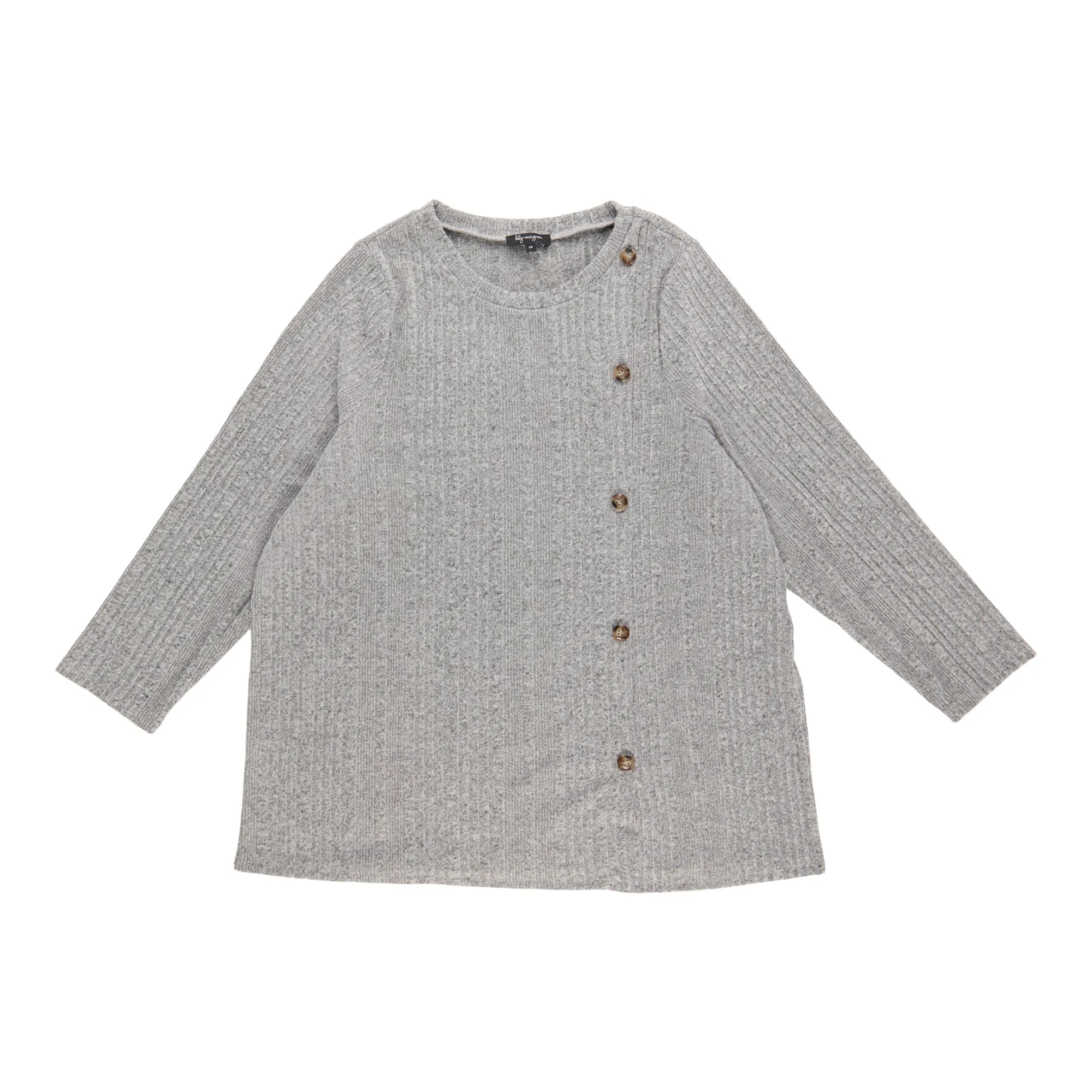 lily morgan Women's Plus Side Button Detail Sweater sold by Giant Tiger