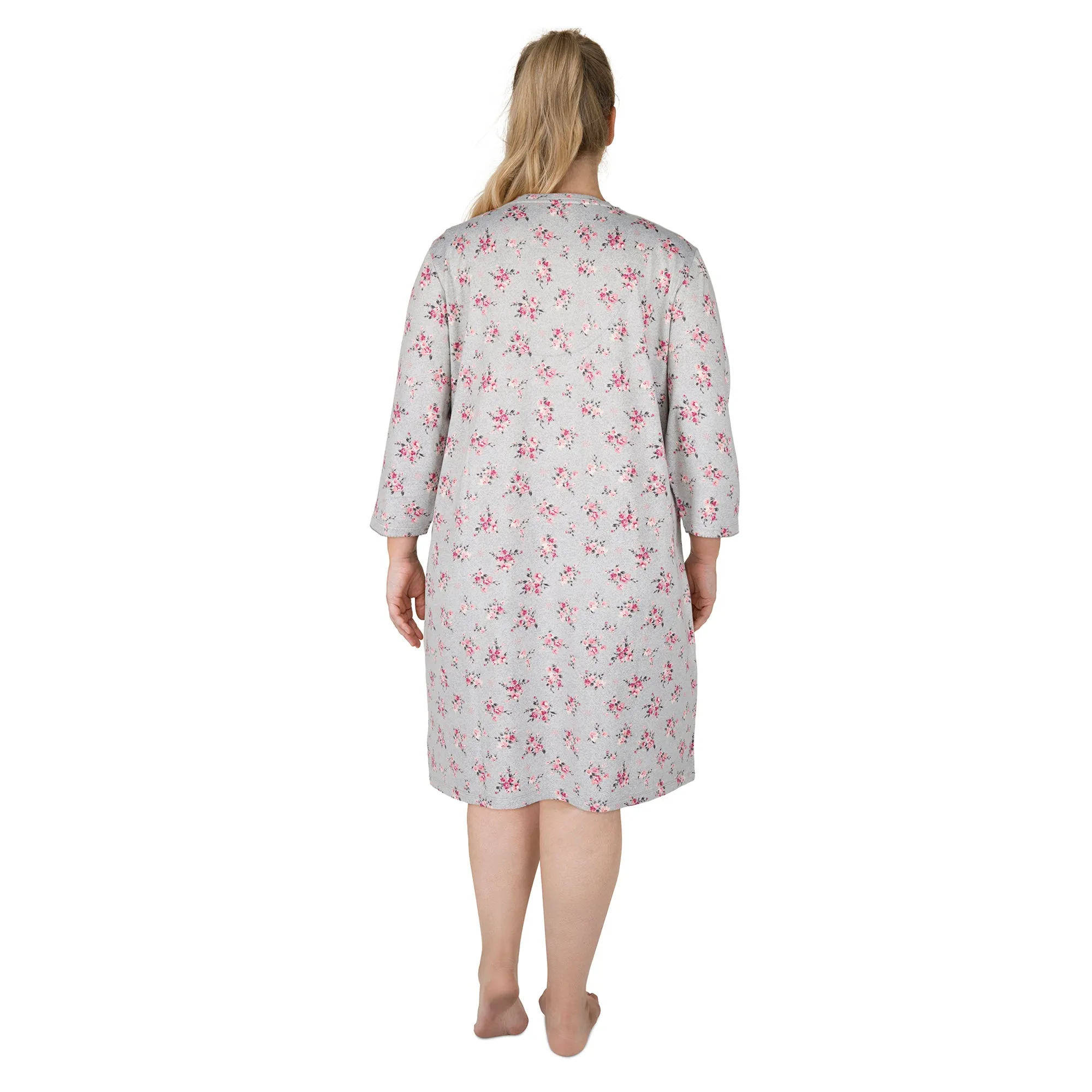 Cure Women's Plus Long Sleeve Sleepshirt sold by Giant Tiger product image thumbnail 2