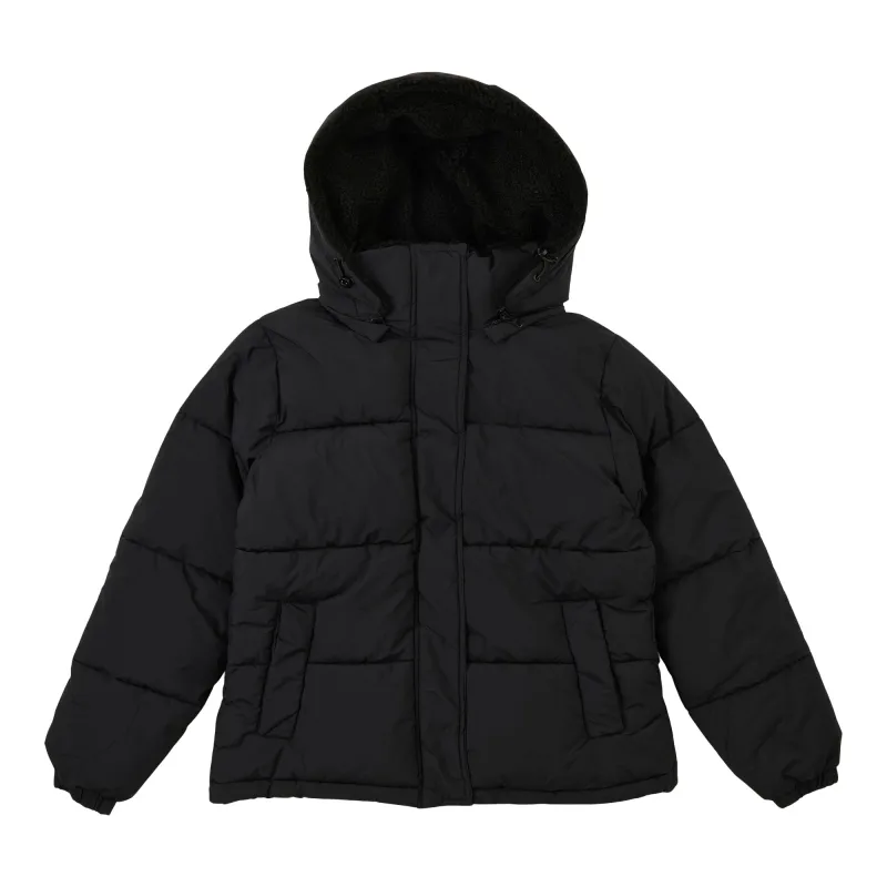mySTYLE Women's Sherpa Lined Puffer Jacket -30 sold by Giant Tiger