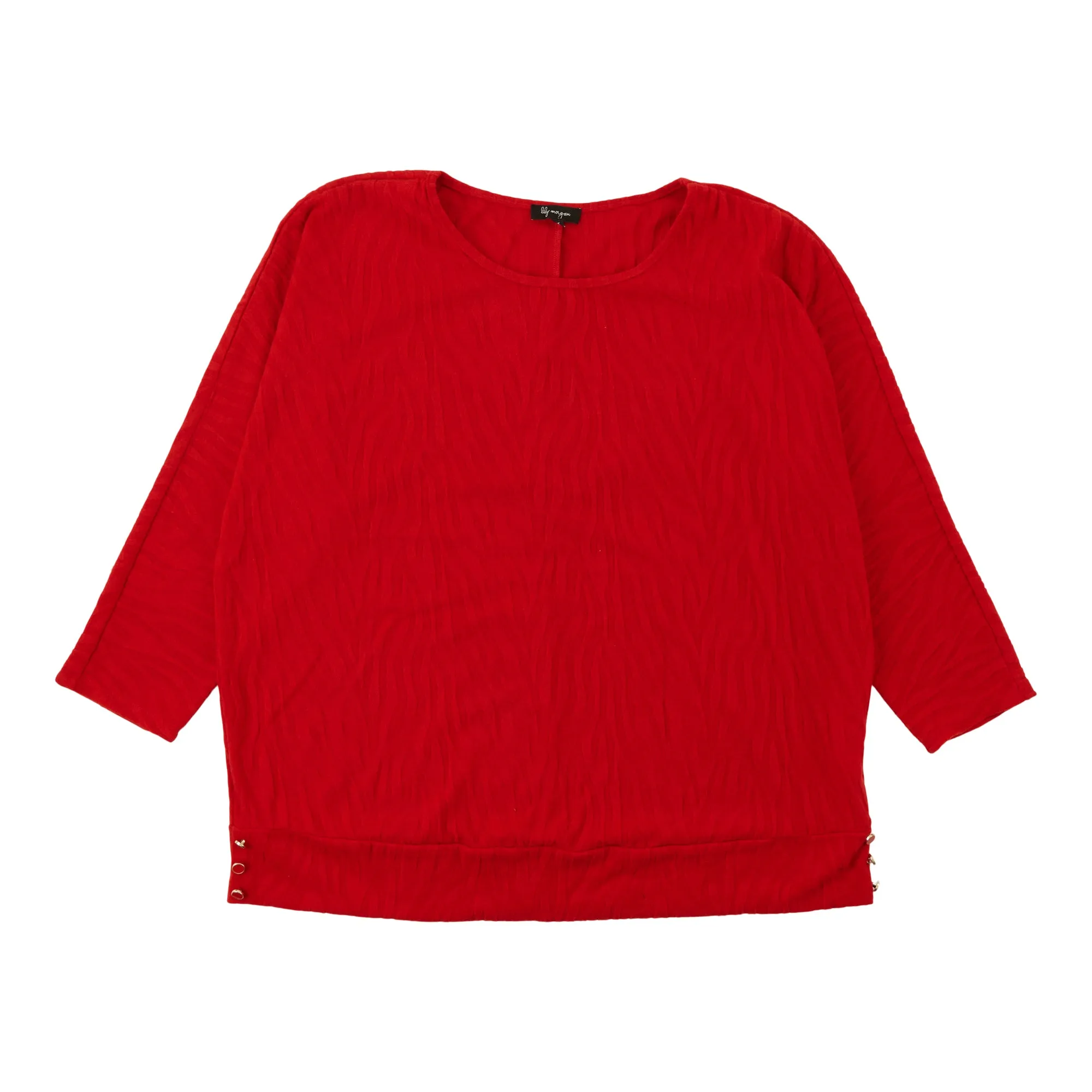 lily morgan Women's Plus Top with Side Buttons sold by Giant Tiger product image thumbnail 3