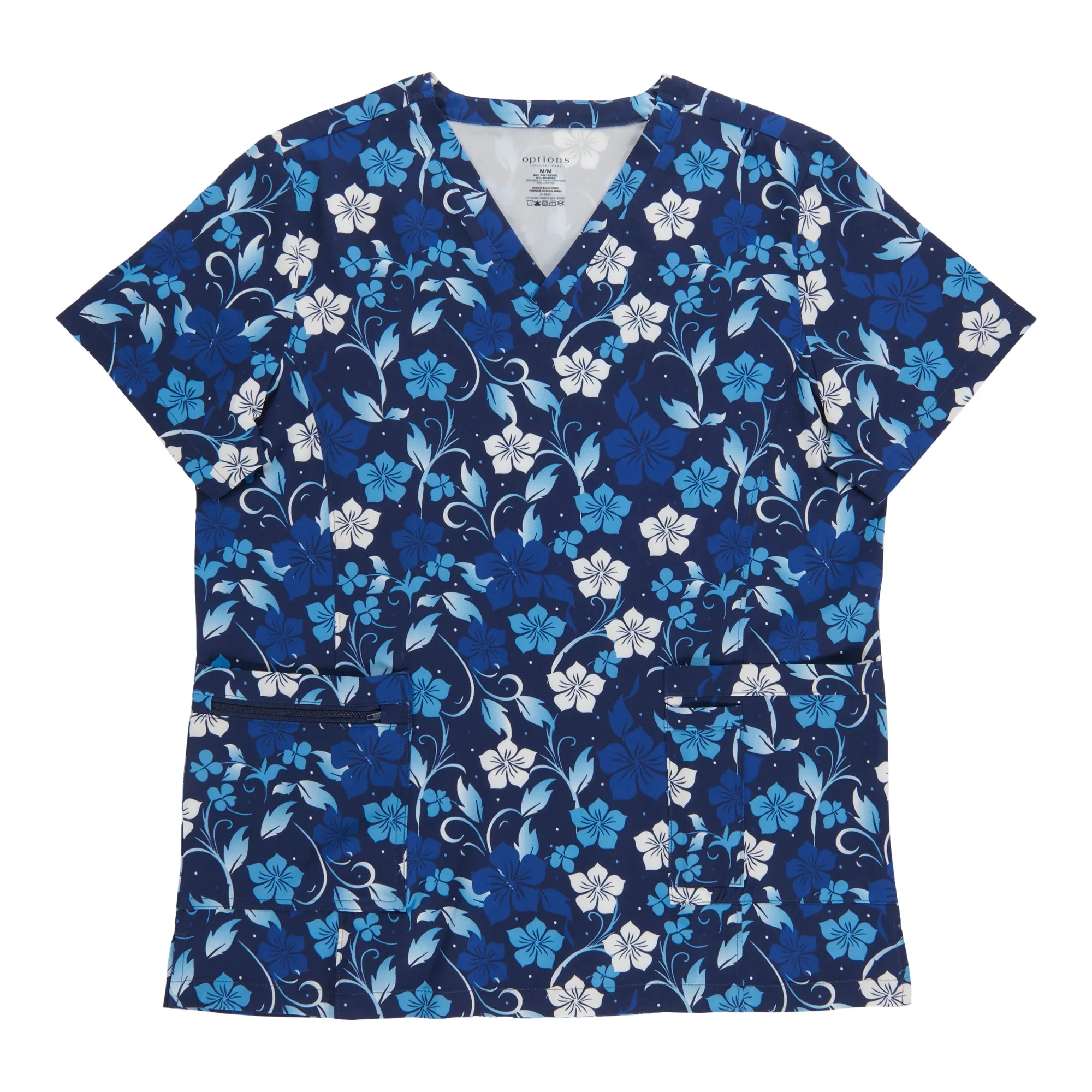 Options Women's Printed Scrub Top sold by Giant Tiger