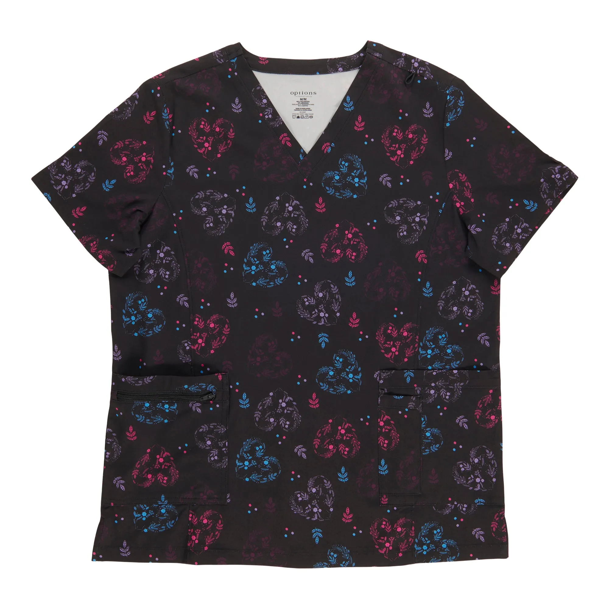 Options Women's Printed Scrub Top sold by Giant Tiger product image thumbnail 2