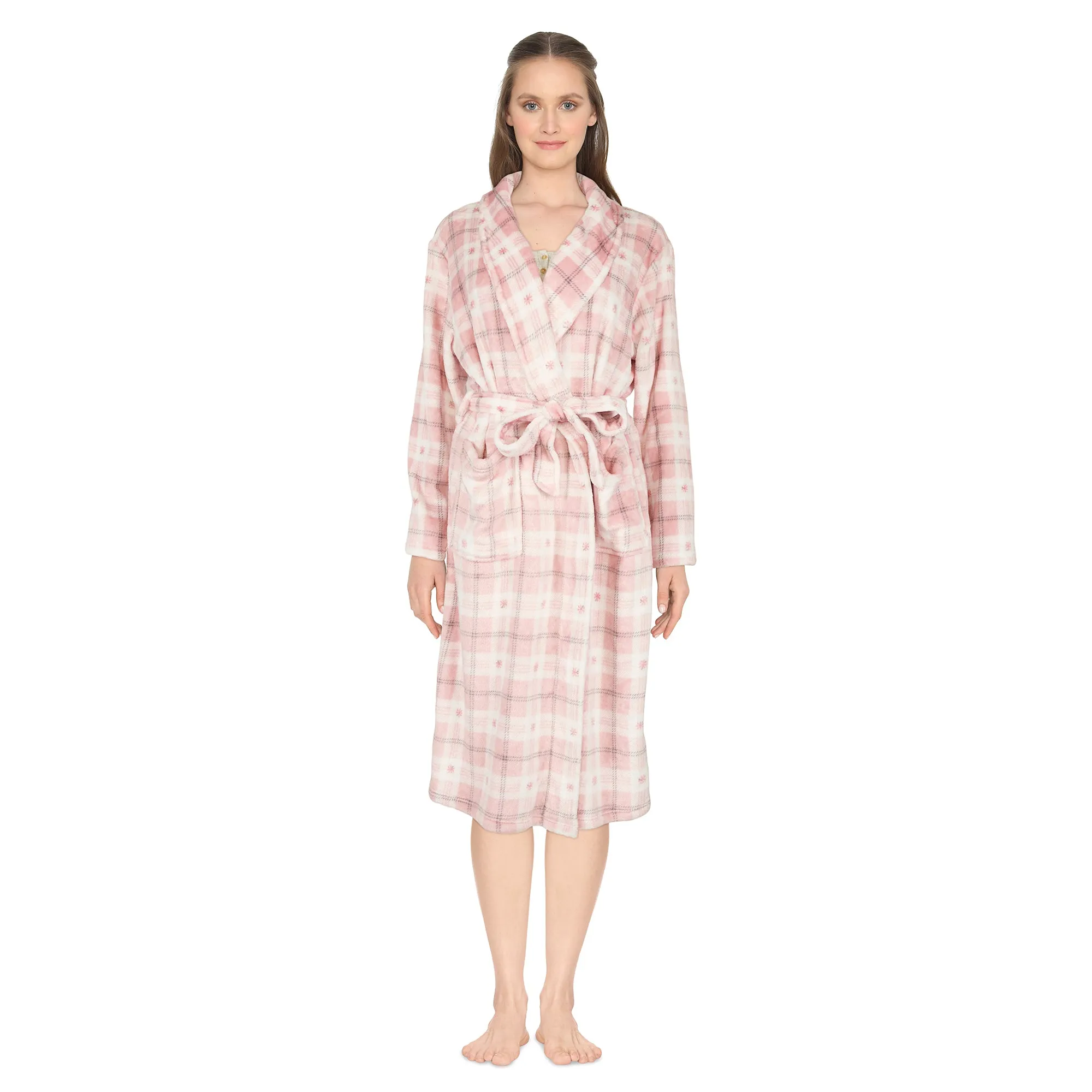 Cure Women's Plush Robe sold by Giant Tiger product image thumbnail 3