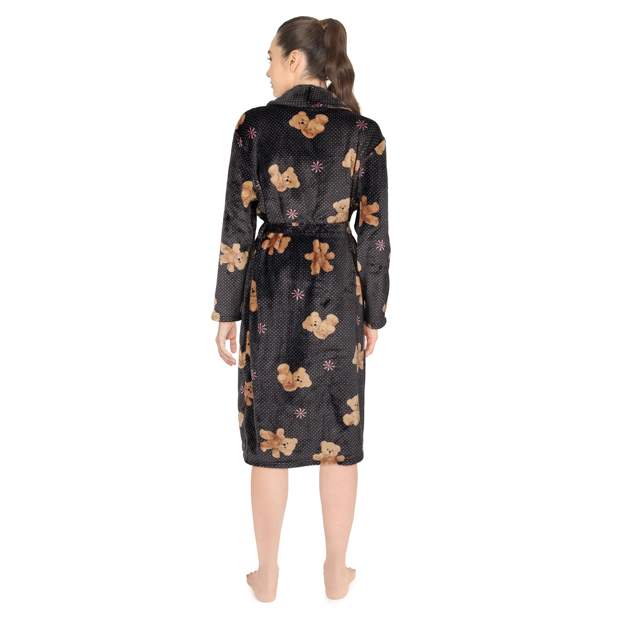 Cure Women's Plush Robe sold by Giant Tiger product image thumbnail 2