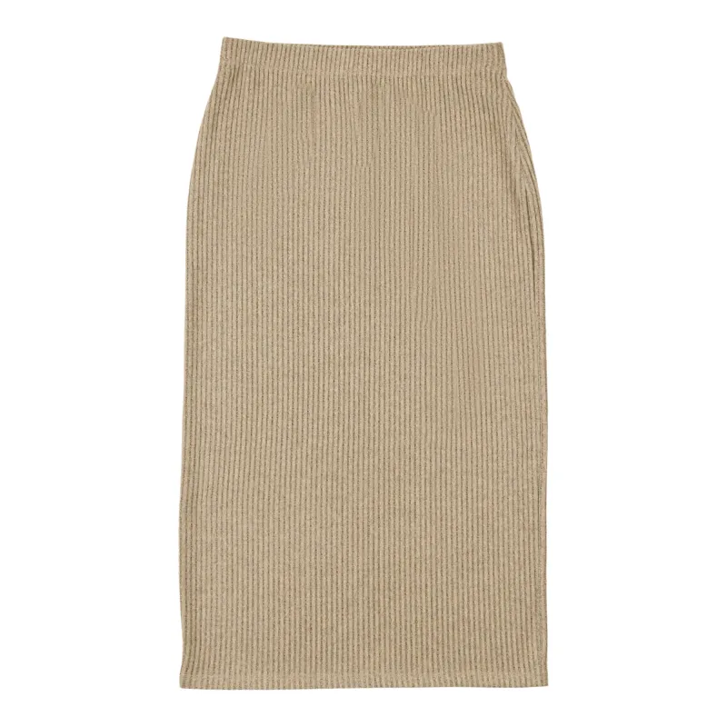lily morgan Women's Soft Hacci Ribbed Skirt sold by Giant Tiger