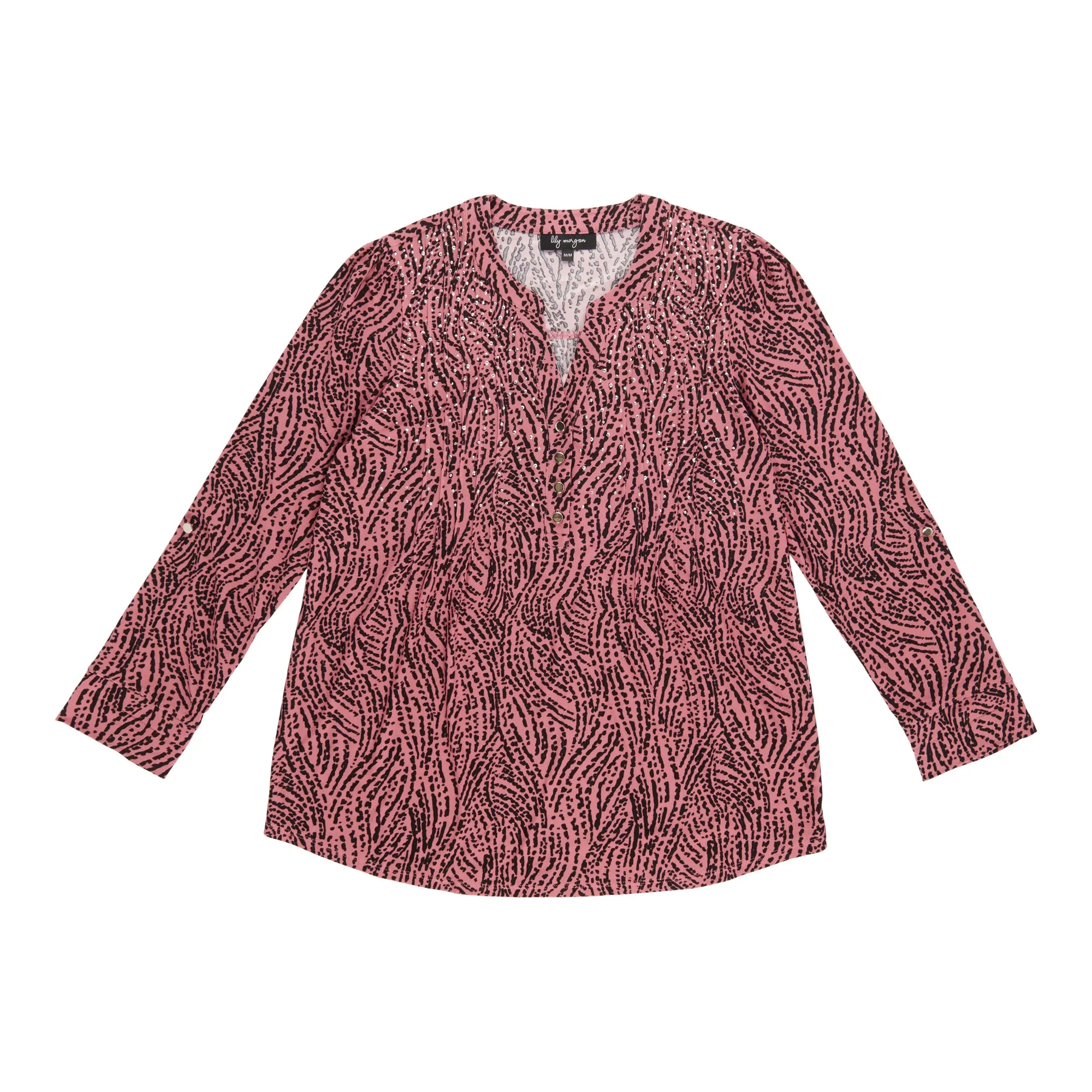 lily morgan Women's Pintuck Top sold by Giant Tiger product image thumbnail 4