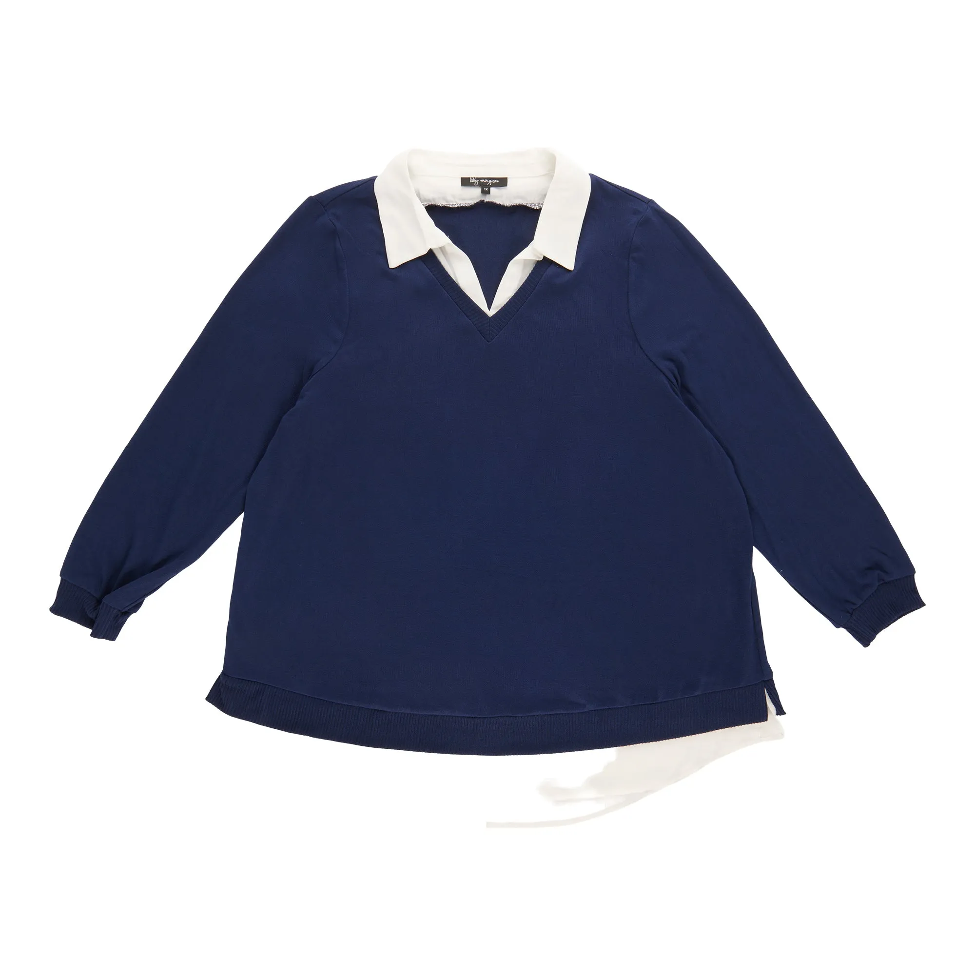 lily morgan Women's Plus Collared Sweater sold by Giant Tiger product image thumbnail 3