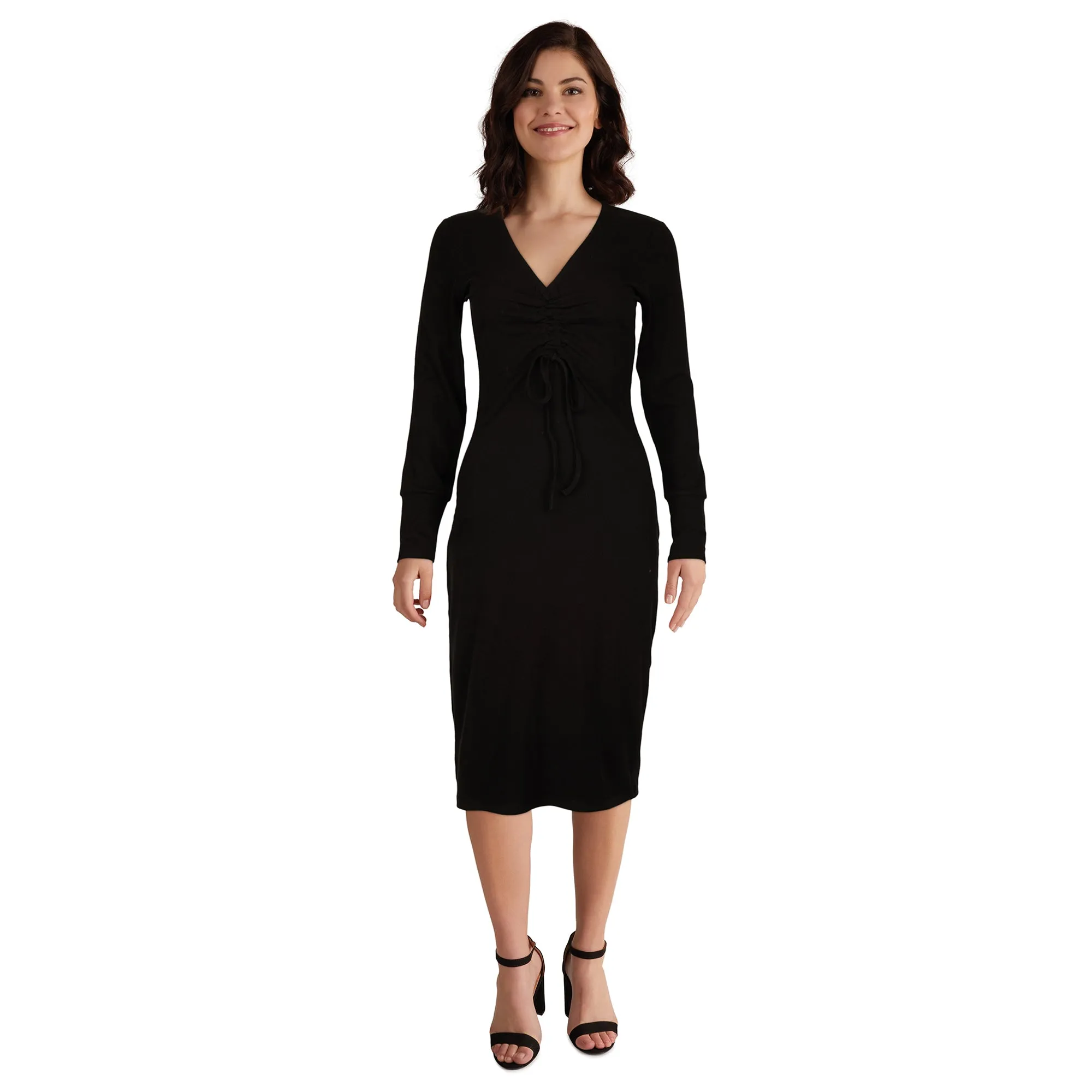 lily morgan Women's Knit Sweater Midi Dress sold by Giant Tiger