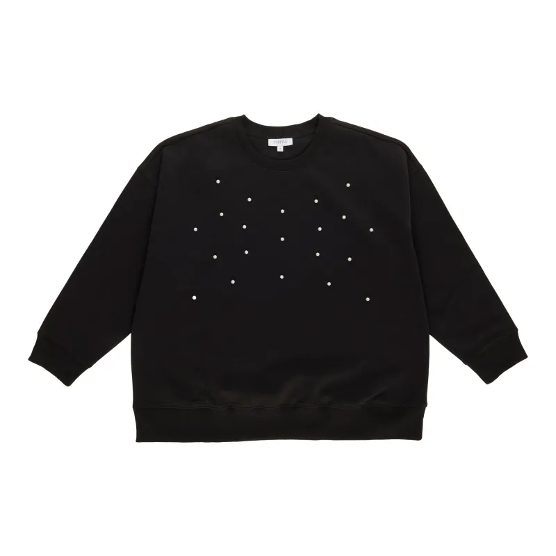 mySTYLE Women's Plus Pearl Sweatshirt sold by Giant Tiger