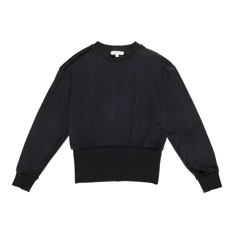 mySTYLE Women's Velour Crew Neck Top sold by Giant Tiger