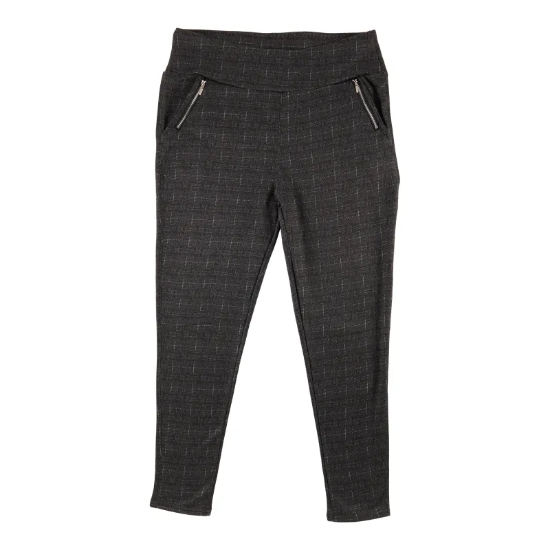 lily morgan Women's Plus Printed High-Rise Scuba Pants sold by Giant Tiger