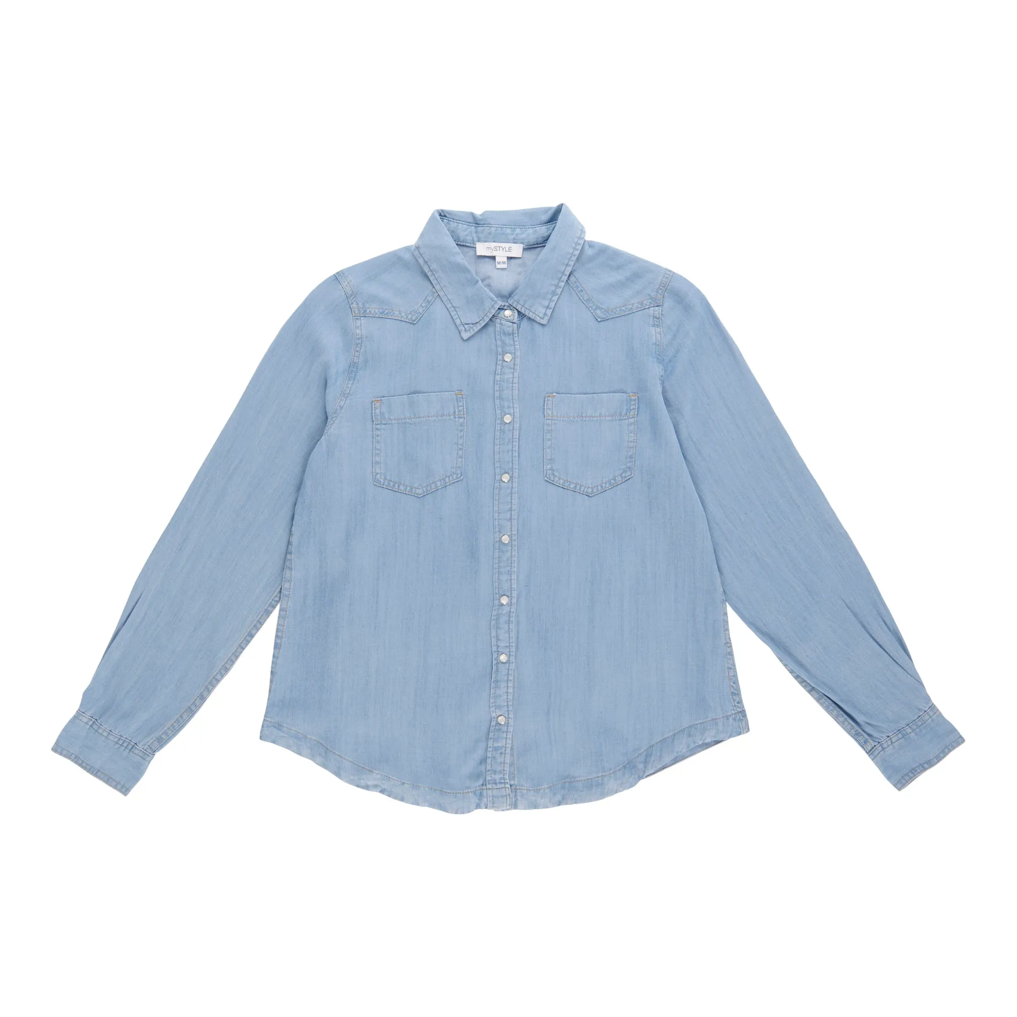 mySTYLE Women's Denim Shirt sold by Giant Tiger