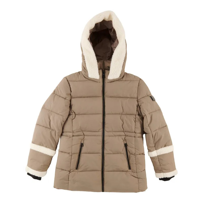 lily morgan Women's Deluxe Puffer Jacket with Fur, -30°C sold by Giant Tiger