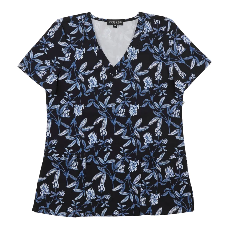 Options Women's Floral Scrub Top sold by Giant Tiger