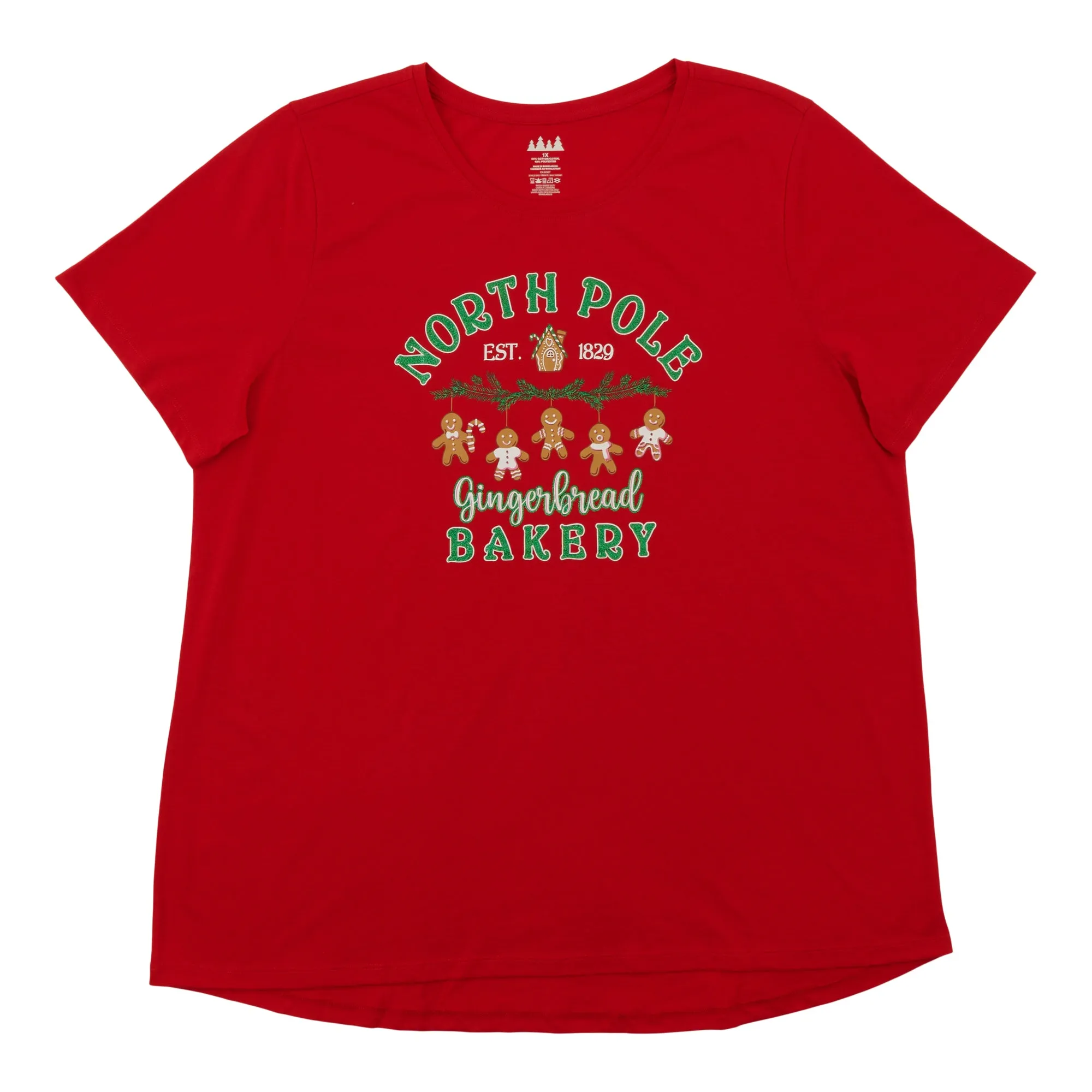 Comfy Cozy Women's Plus Christmas T-Shirt sold by Giant Tiger product image thumbnail 4