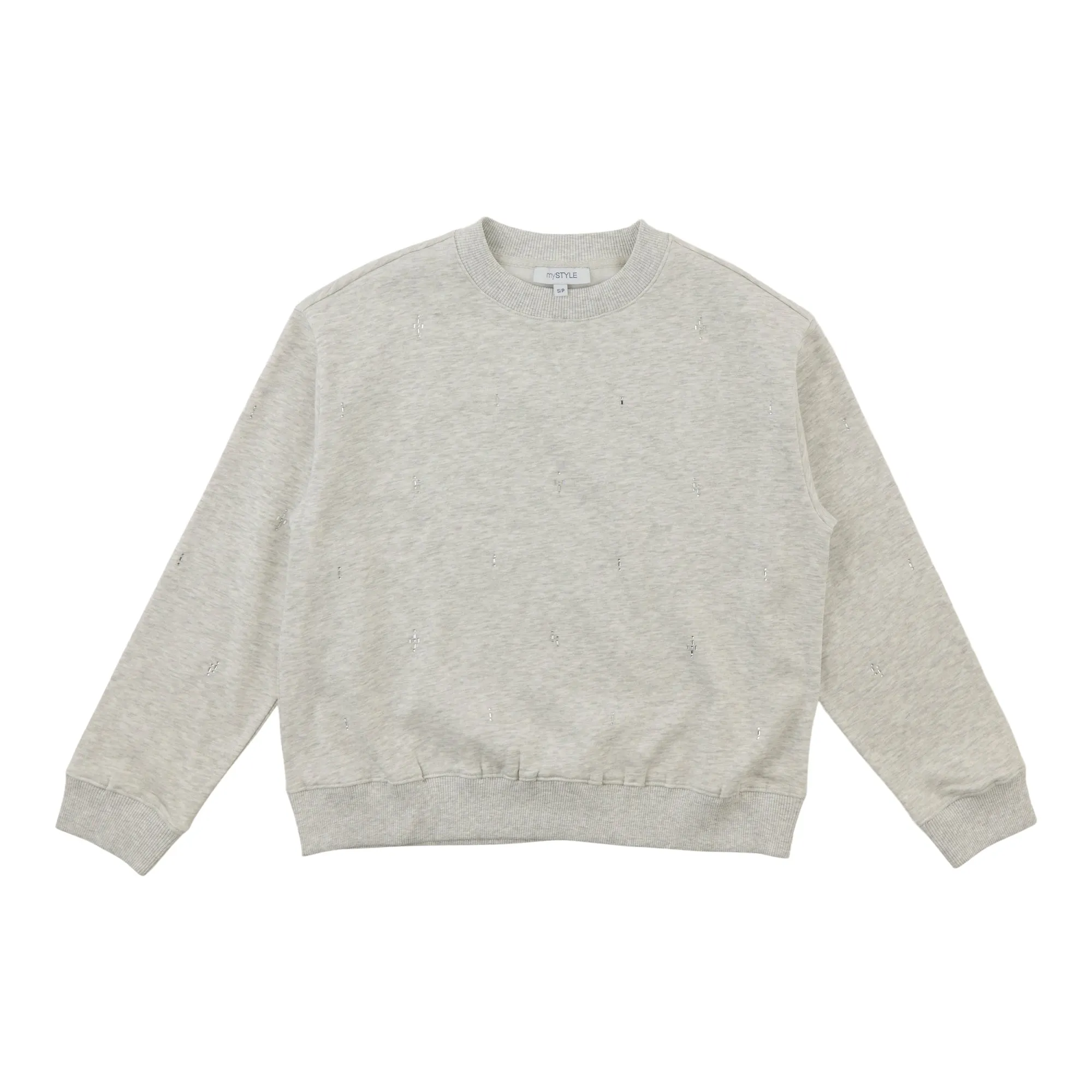 mySTYLE Women's Embellished Crew Neck Sweater sold by Giant Tiger