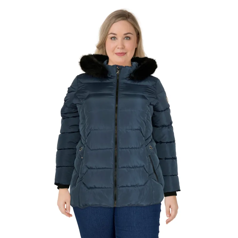 lily morgan Women's Plus Deluxe Quilted Parka, -30°C sold by Giant Tiger