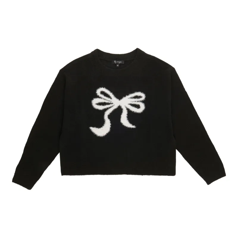 lily morgan Women's Long Sleeve Bow Sweater sold by Giant Tiger
