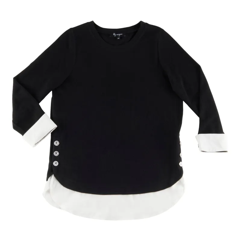 lily morgan Women's City Chic Fooler Top sold by Giant Tiger