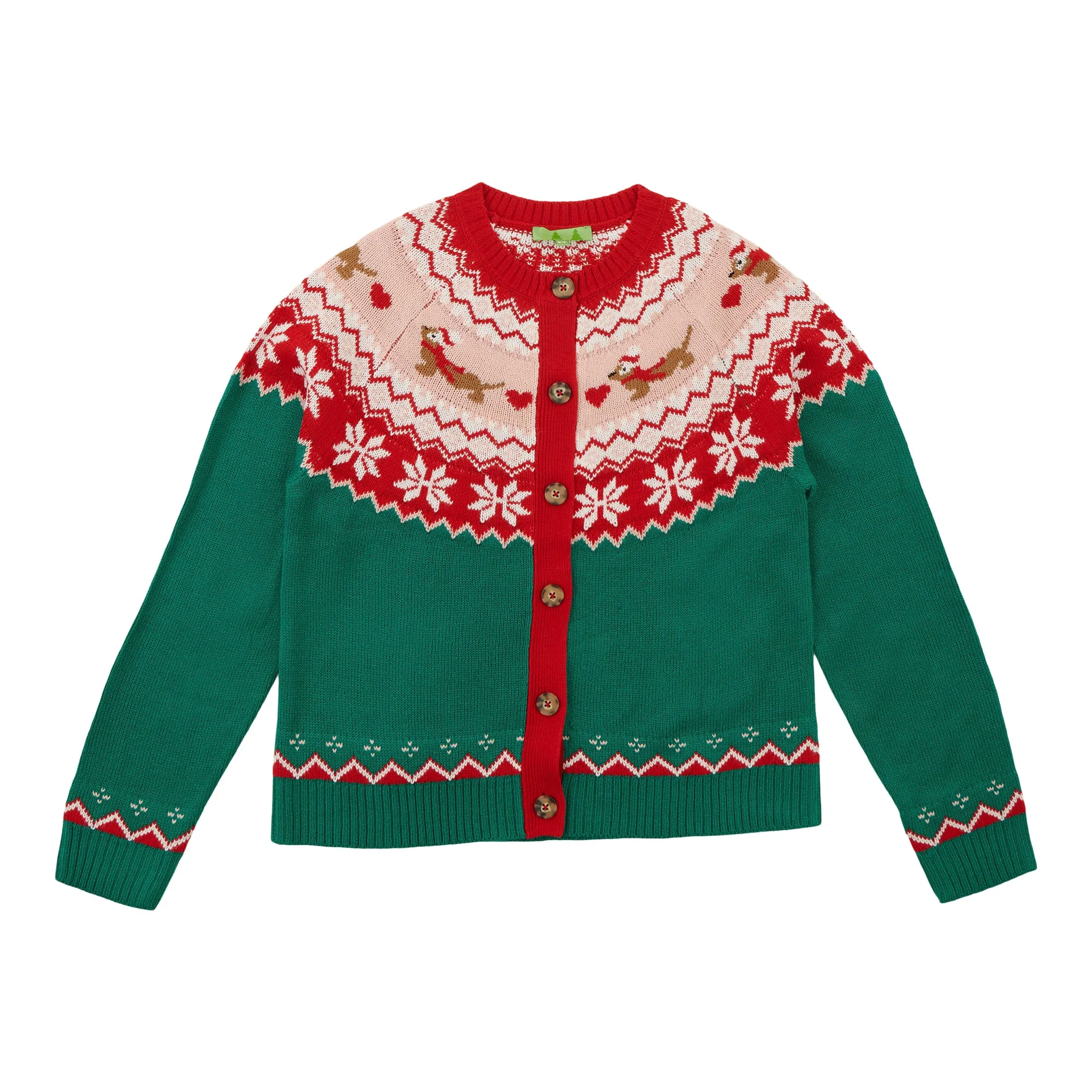 Comfy Cozy Women's Christmas Cardigan sold by Giant Tiger