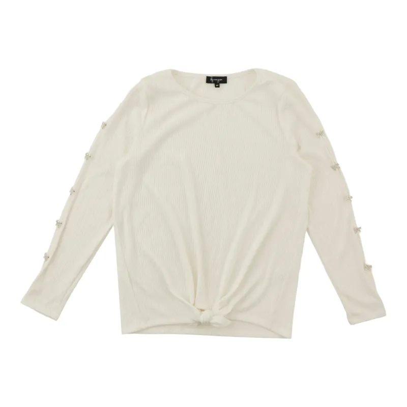 lily morgan Women's Tie Front Top sold by Giant Tiger