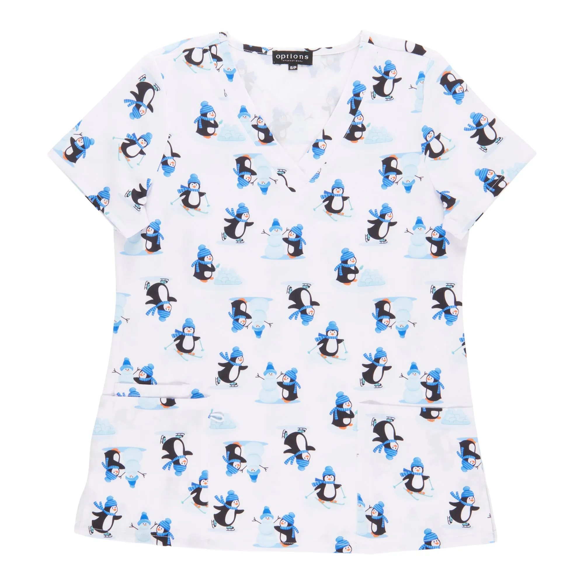 Options Women's Novelty V-Neck Scrub Top sold by Giant Tiger product image thumbnail 2