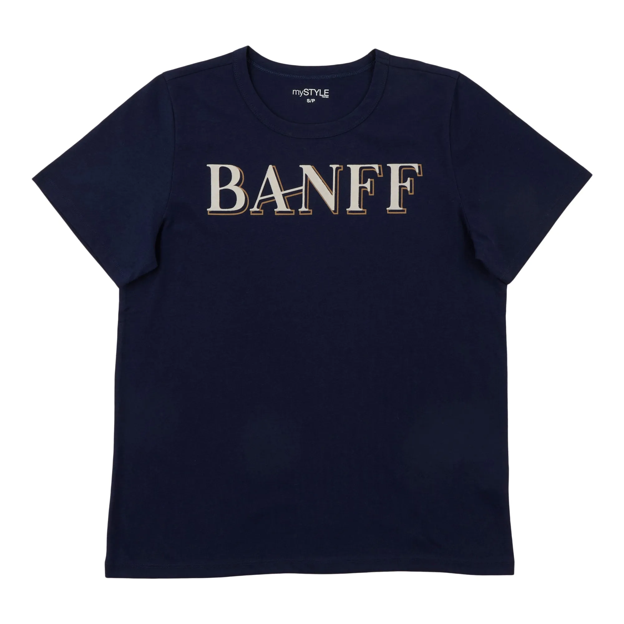 mySTYLE Women's Crew Neck T-Shirt sold by Giant Tiger product image thumbnail 2