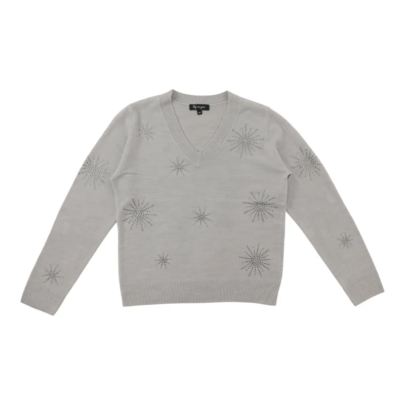 lily morgan Women's Snowflake Pullover Sweater sold by Giant Tiger