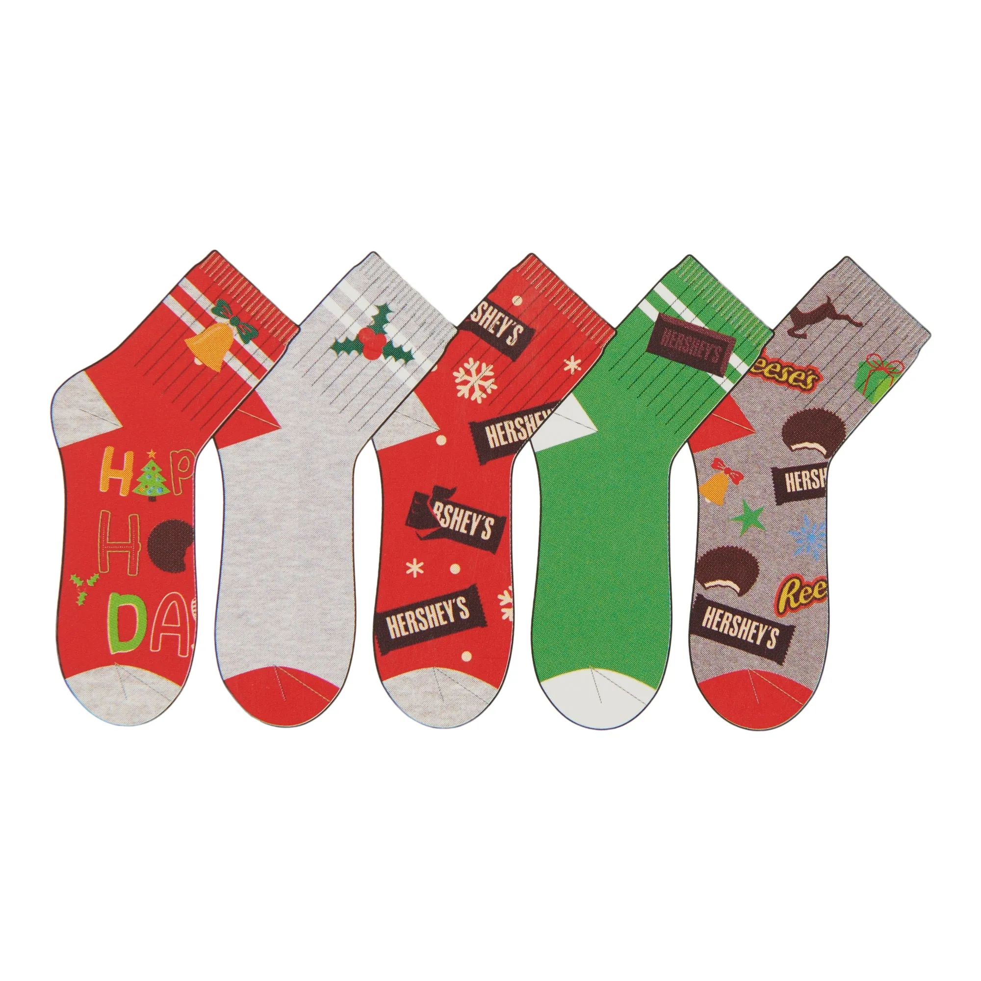 Women's Licensed Candy Gift Box Socks, 5-Pack sold by Giant Tiger product image thumbnail 5