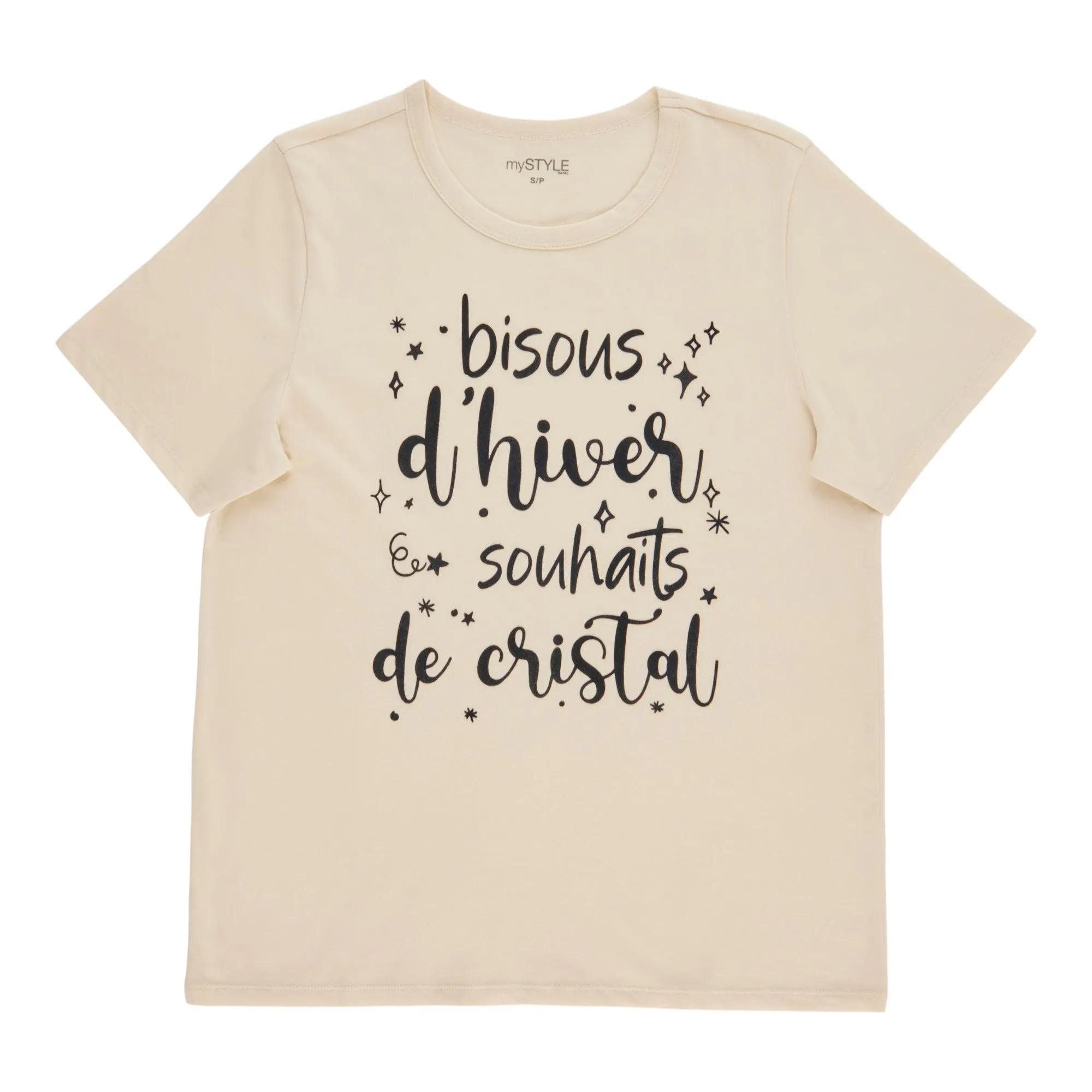 mySTYLE Women's Crew Neck T-Shirt sold by Giant Tiger product image thumbnail 2