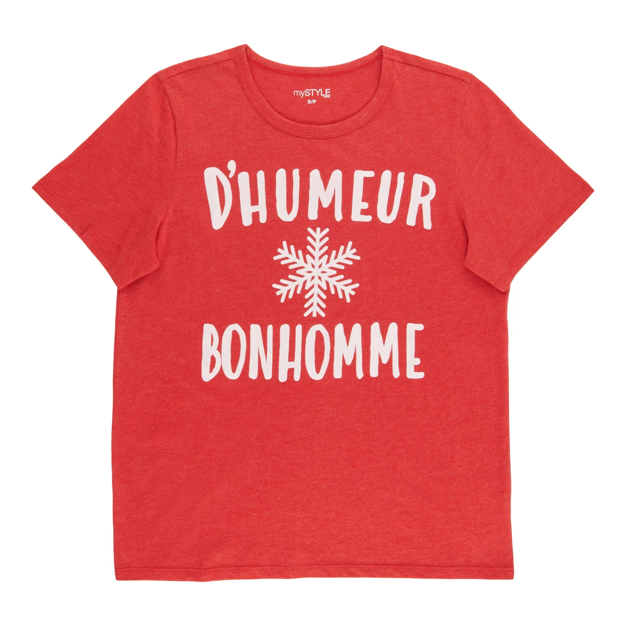 mySTYLE Women's Crew Neck T-Shirt sold by Giant Tiger product image thumbnail 3