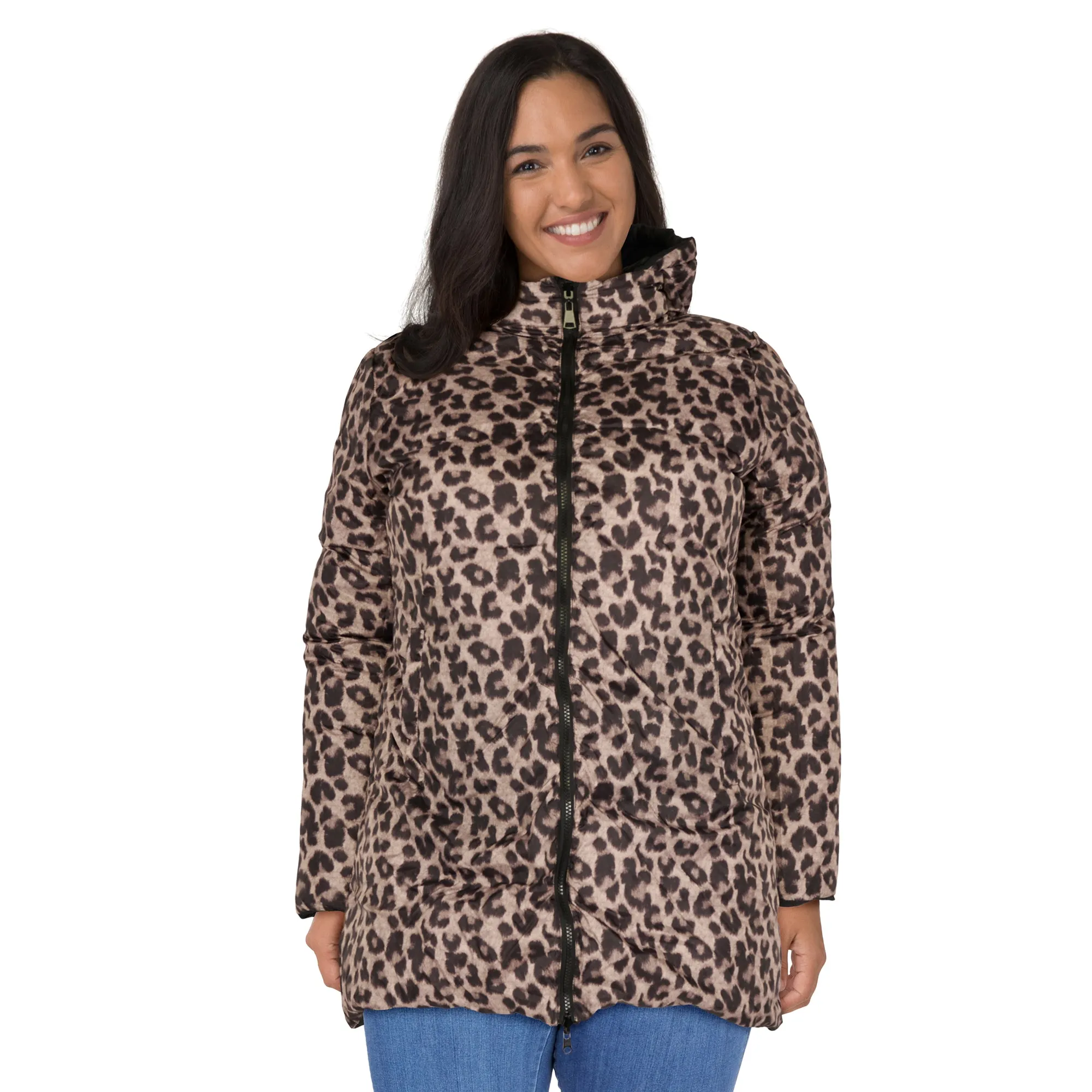 lily morgan Women's Plus Puffer Jacket sold by Giant Tiger