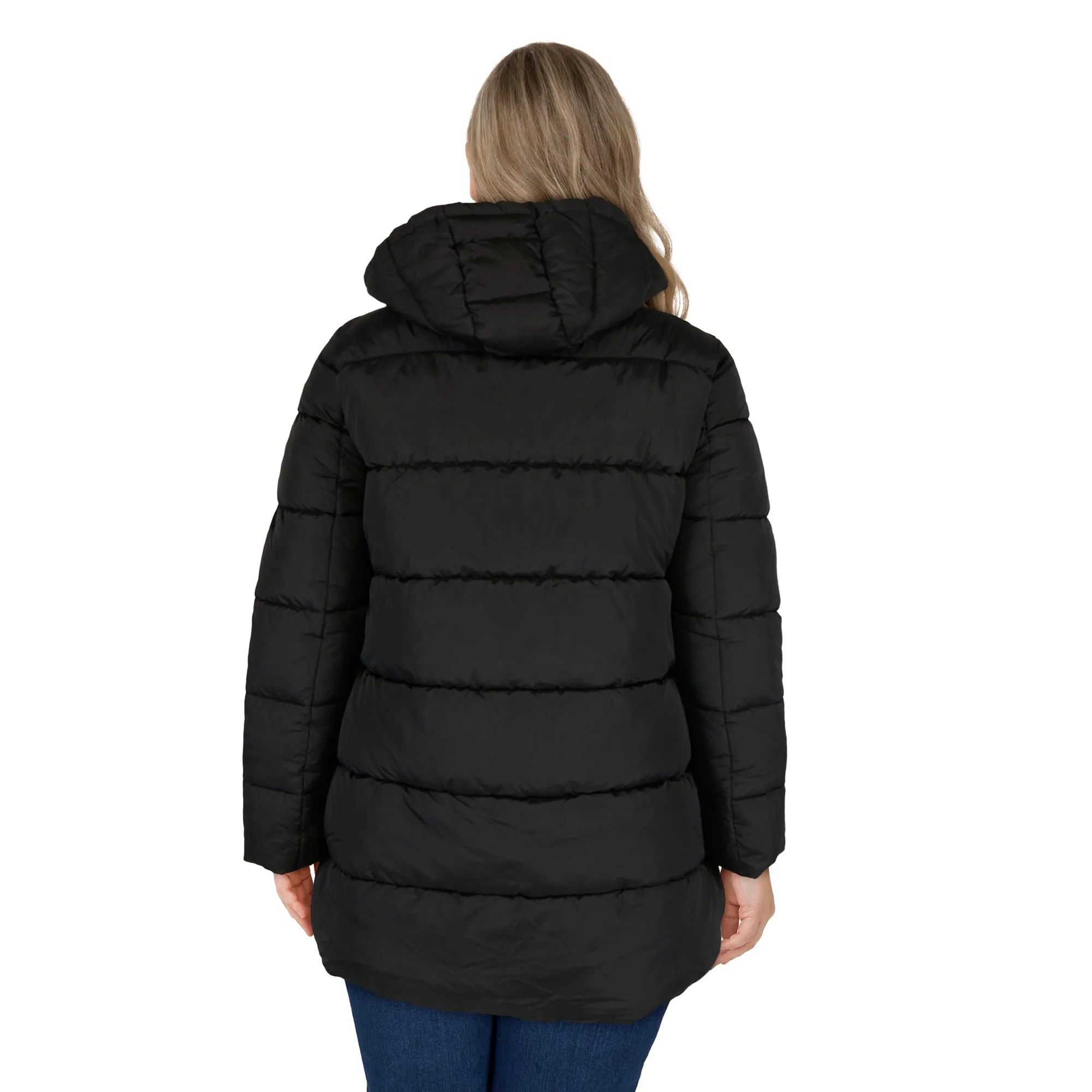 lily morgan Women's Plus Puffer Jacket sold by Giant Tiger product image thumbnail 4