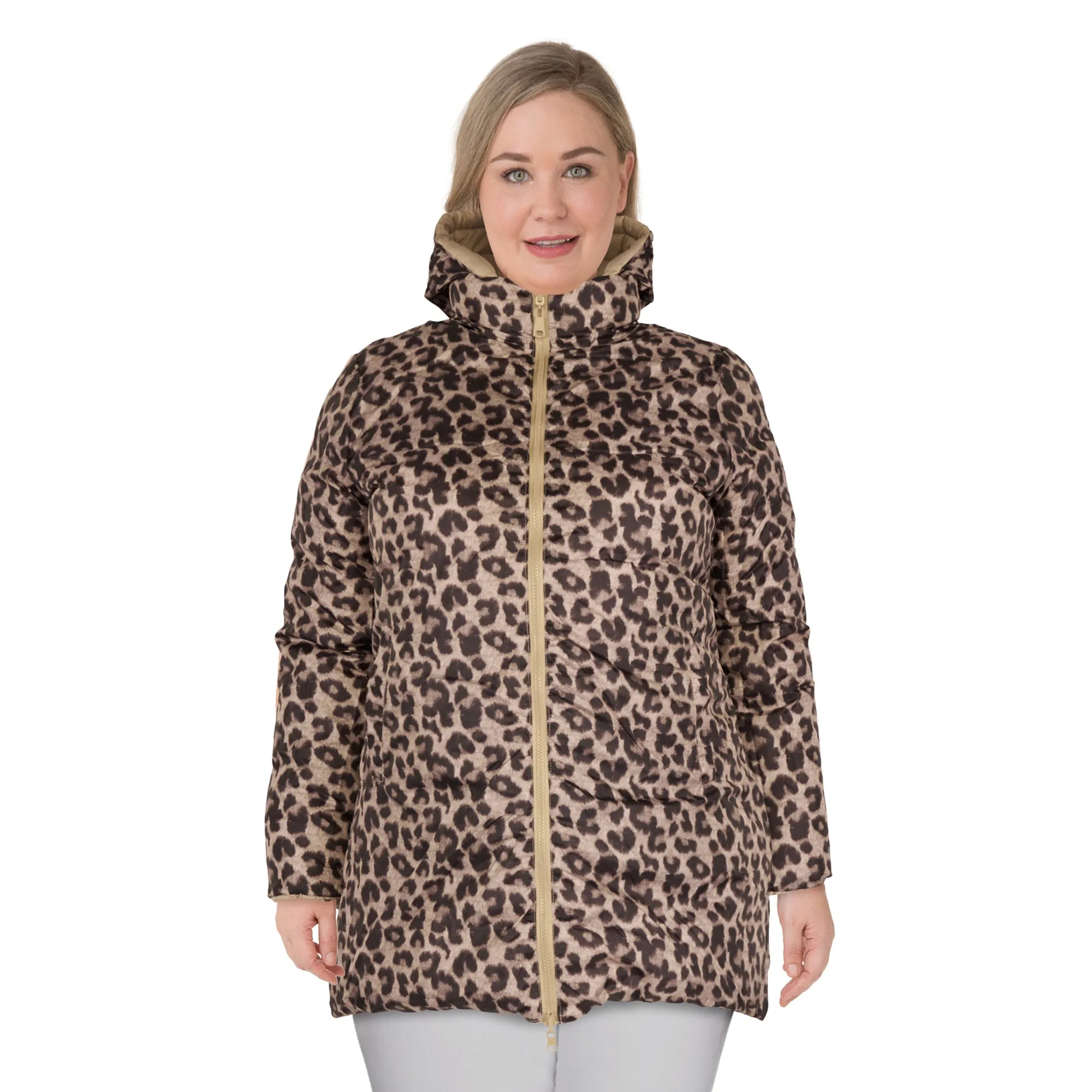 lily morgan Women's Plus Puffer Jacket sold by Giant Tiger product image thumbnail 5