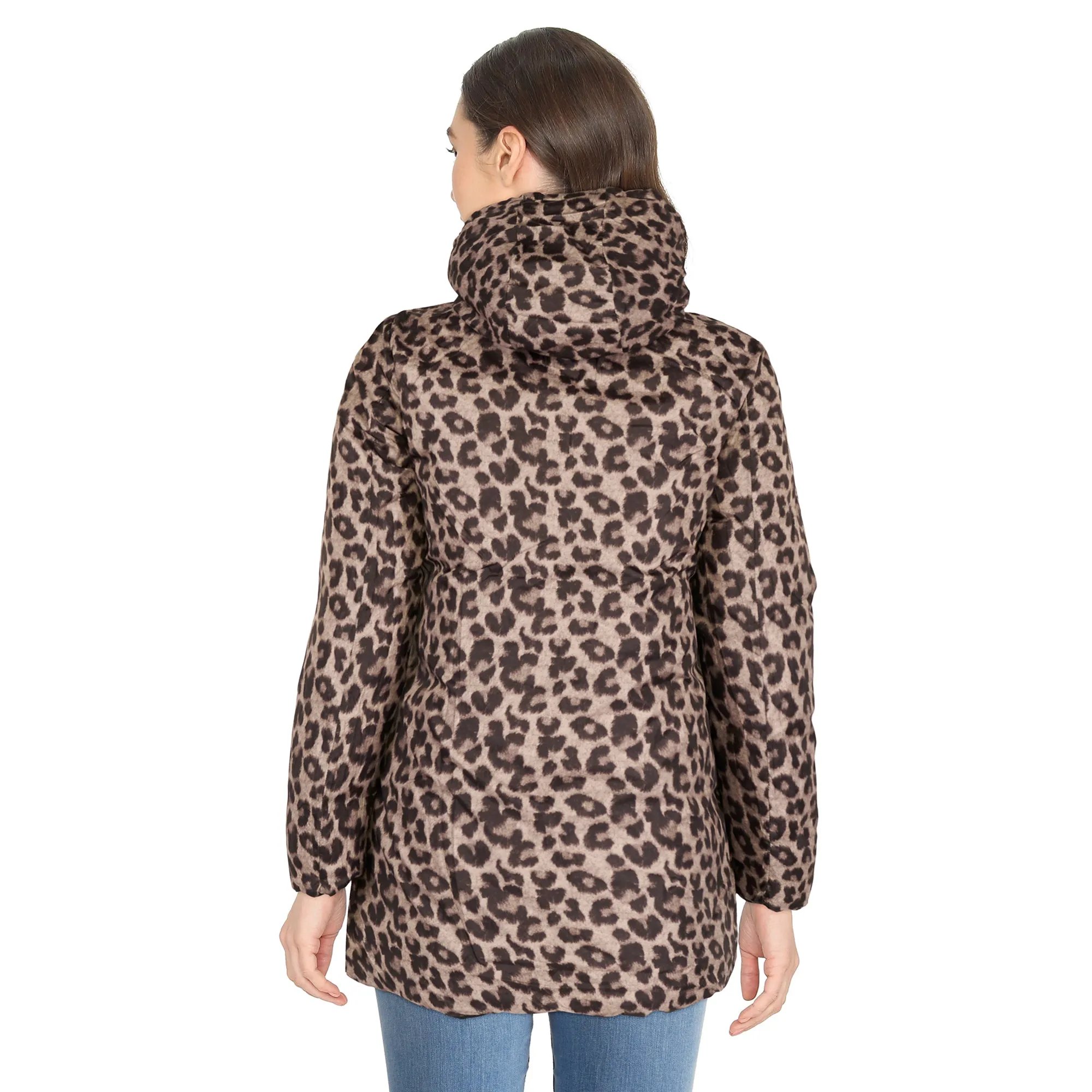 lily morgan Women's Reversible Long Puffer Jacket sold by Giant Tiger product image thumbnail 3