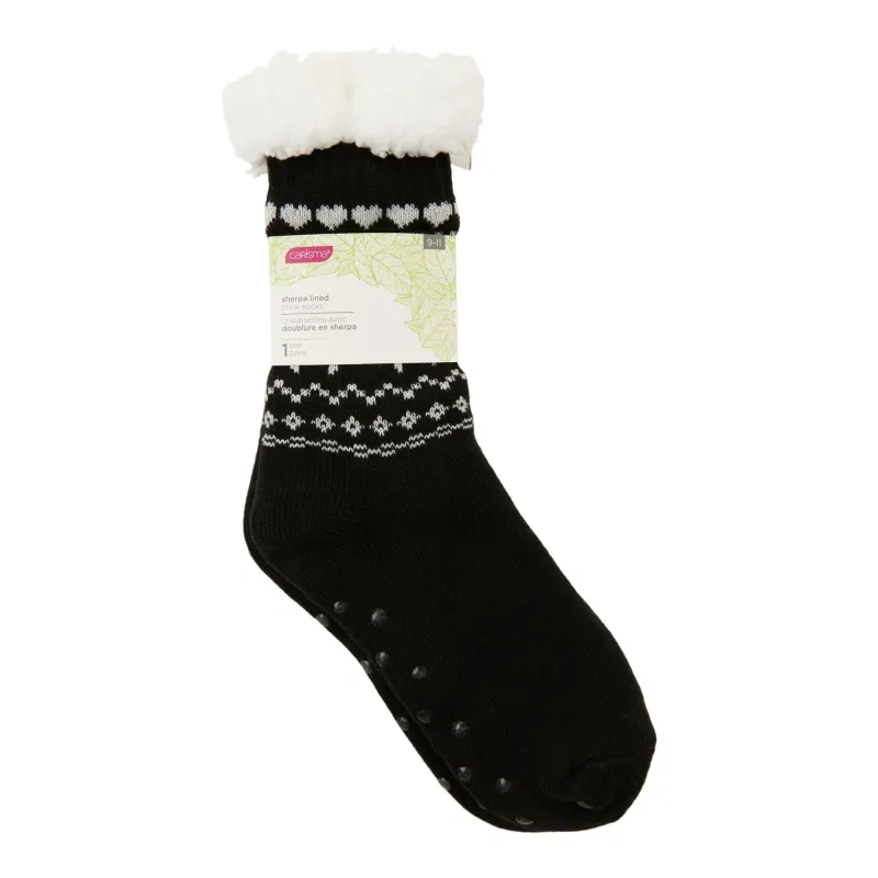 Carisma Women's Sherpa Socks sold by Giant Tiger