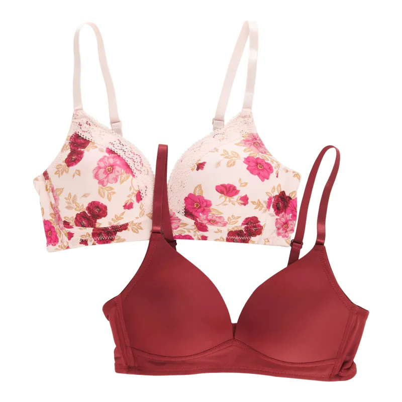 Carisma Women's Wirefree Push Up Bras, 2-Pack sold by Giant Tiger