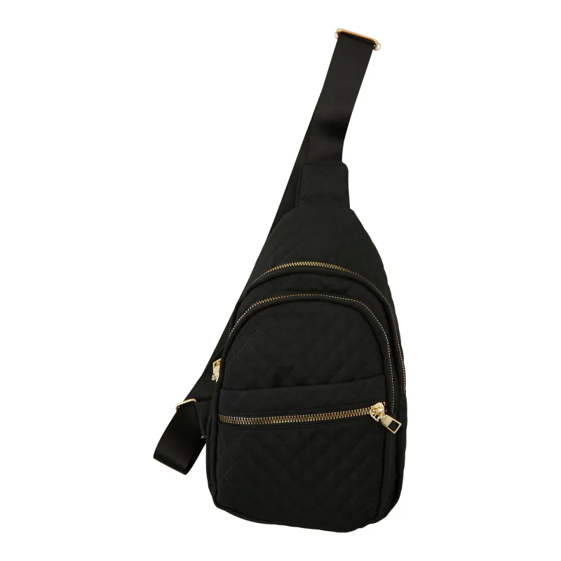 Women's Quilted Sling Bag sold by Giant Tiger