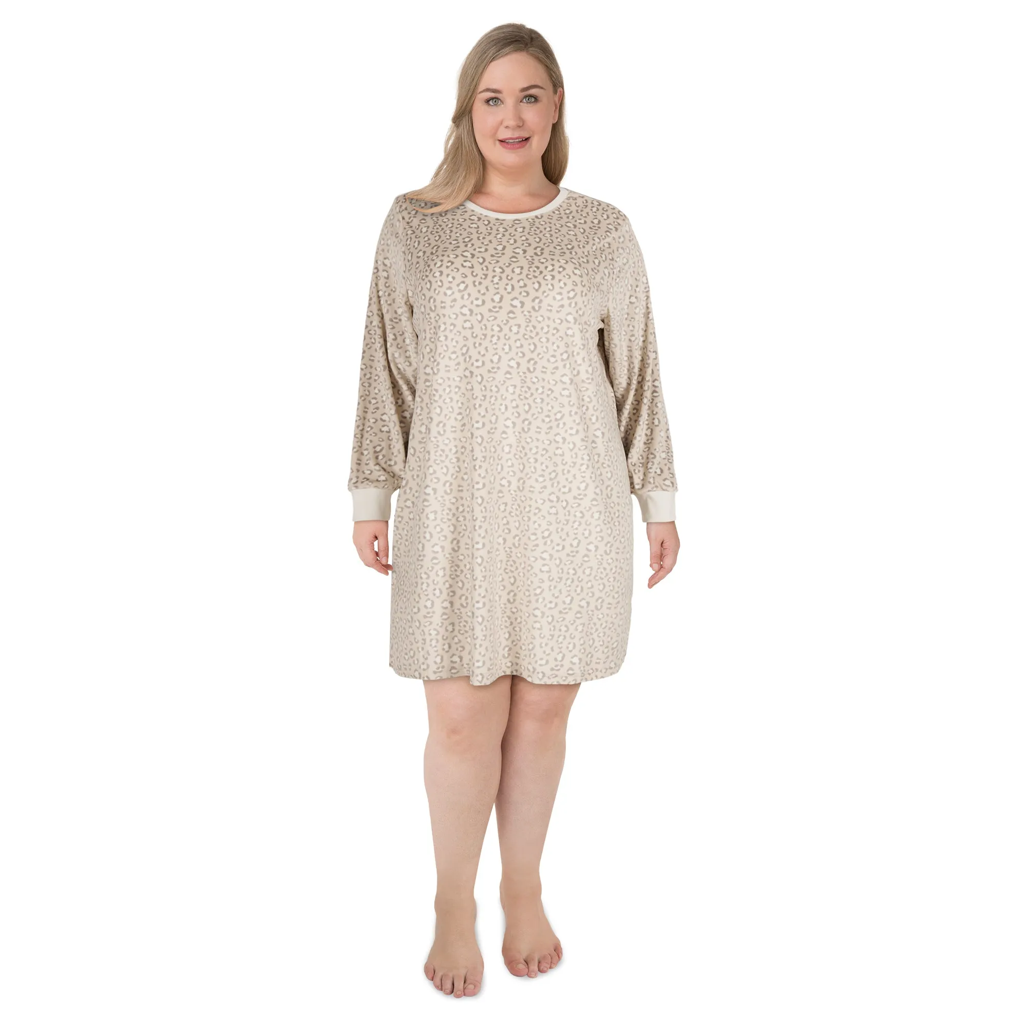 Women's Plus Micropolar Sleepshirt sold by Giant Tiger product image thumbnail 4