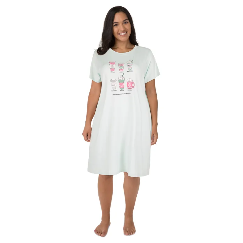Carisma Women's Plus Crew Neck Sleepshirt sold by Giant Tiger