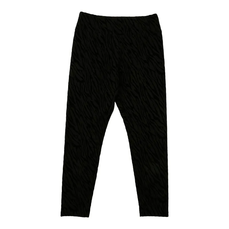 lily morgan Women's Flocked Leggings made by Giant Tiger