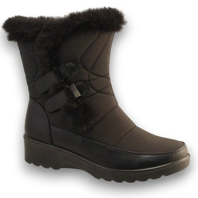 Mountain Ridge Women's Grip Buckle Winter Boots -20°C sold by Giant Tiger