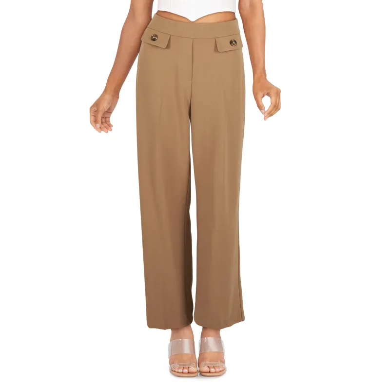 lily morgan Women's Wide-Leg Pants with Tab sold by Giant Tiger